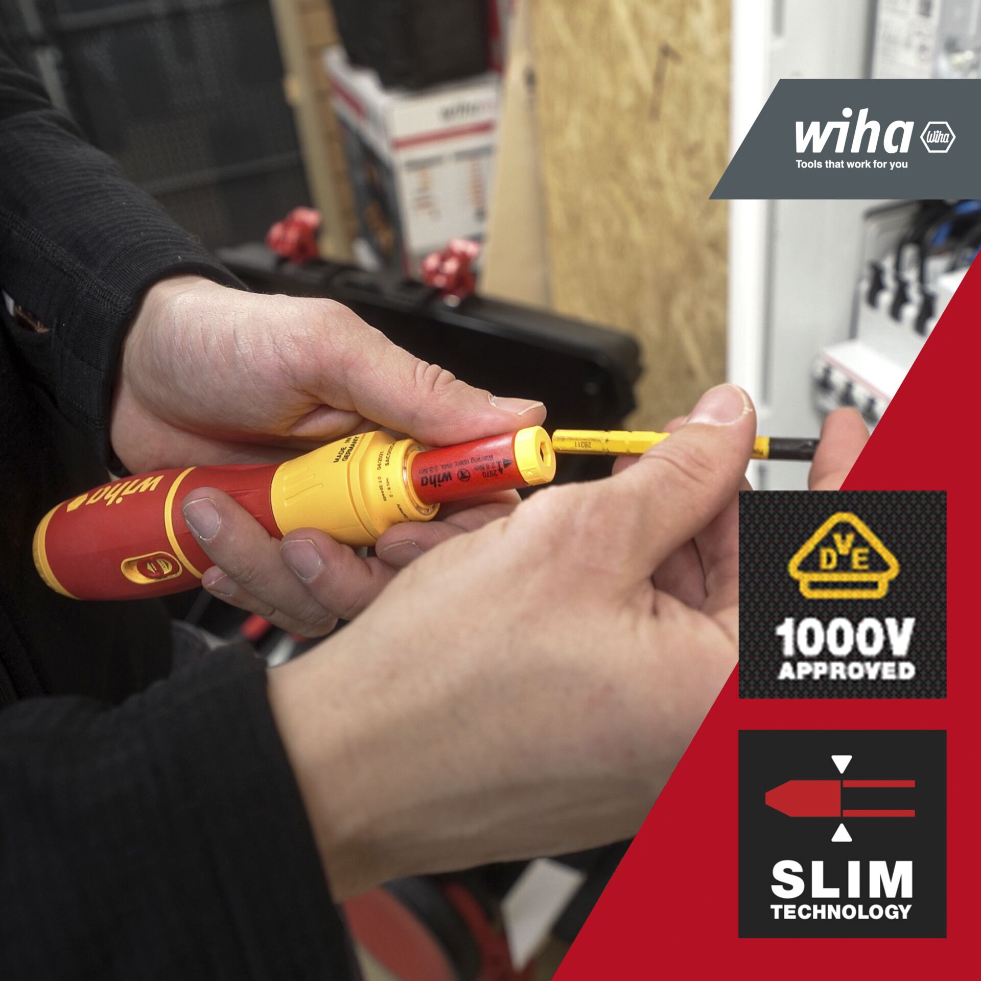 Wiha set adattat. dinamometrico easyTorque electric