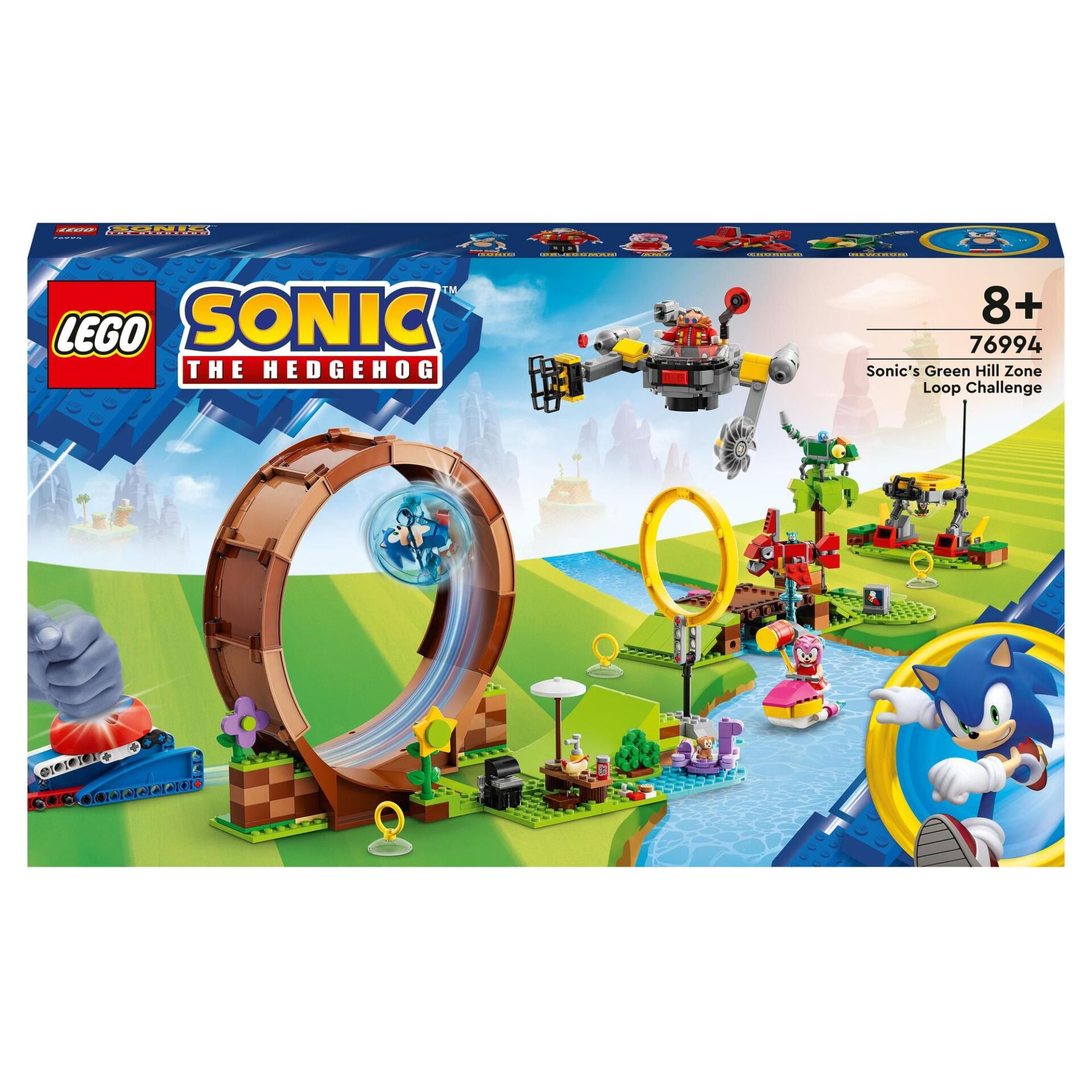 LEGO IDEAS 76994 Sonics Green Hill Zone Loop Challenge