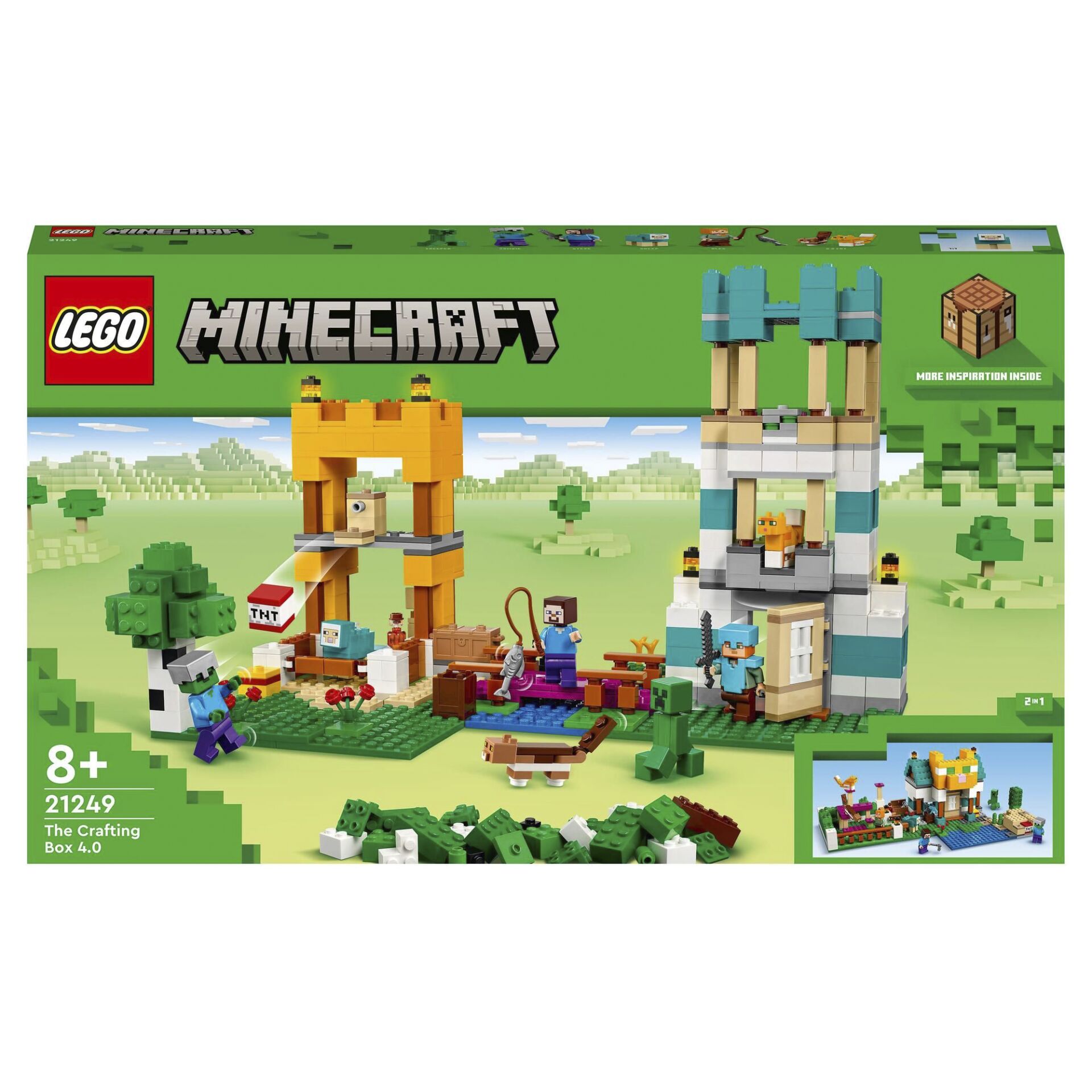 LEGO Minecraft 21249 Crafting Box 4.0