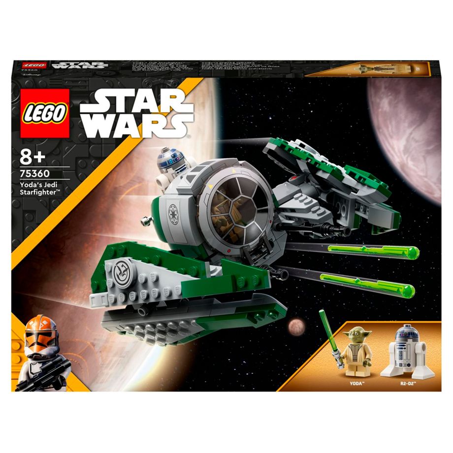 LEGO Star Wars 75360 Jedi Starfighter di Yoda