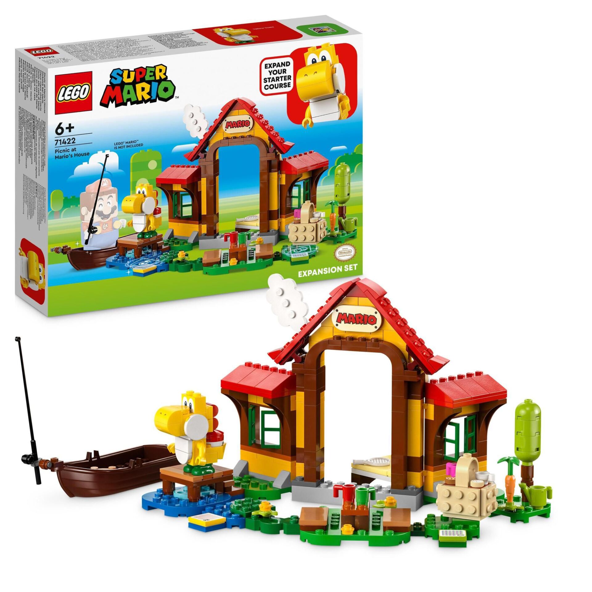 LEGO Super Mario 71422   Picnic alla casa di Mario - espansi