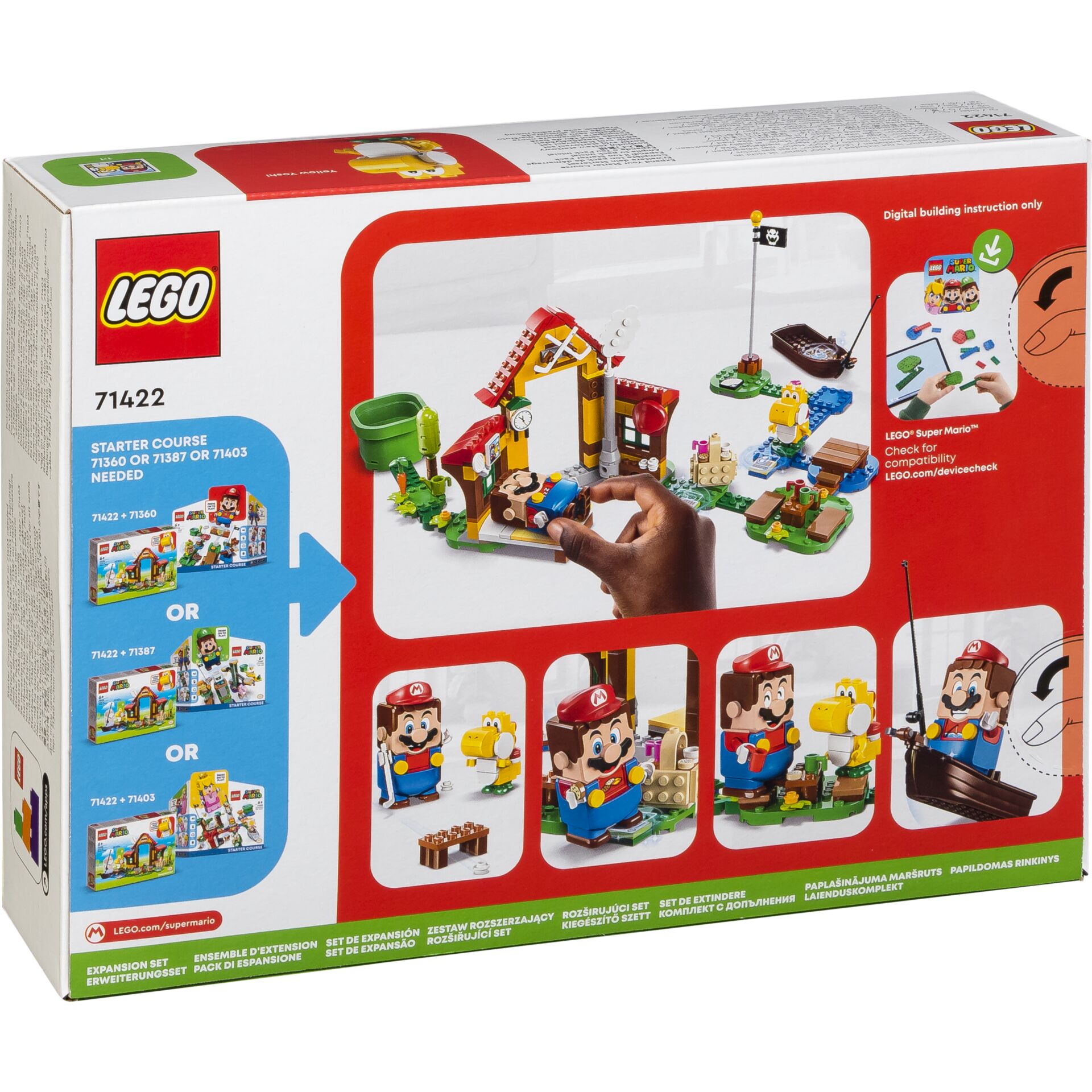 LEGO Super Mario 71422   Picnic alla casa di Mario - espansi