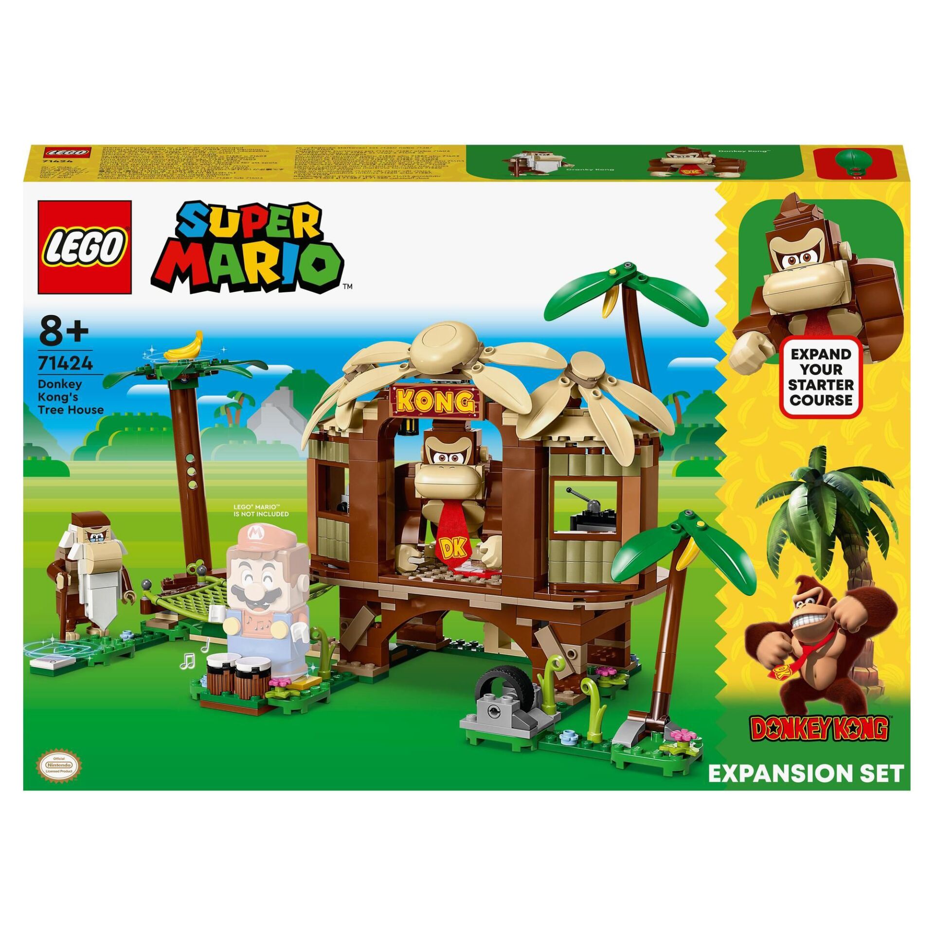 LEGO Super Mario 71424     Casa sull'albero di Donkey Kong -