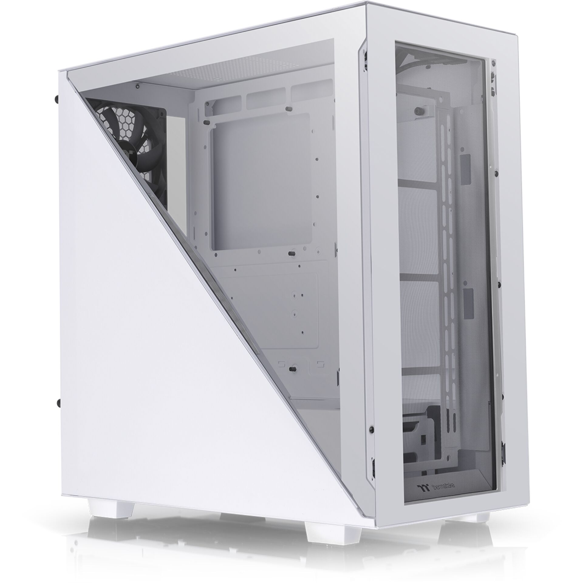 Thermaltake Divider 300 TG Snow Mid Tower Chassis PC-Gehäuse