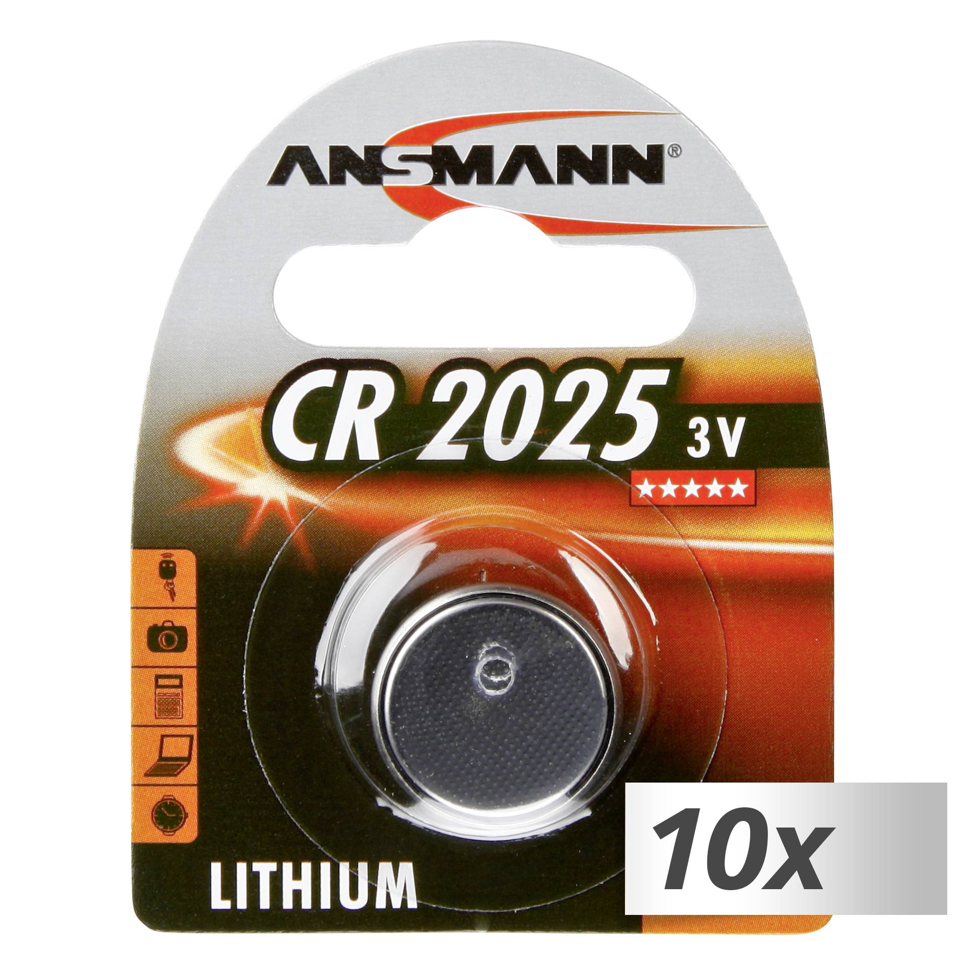 10x1 Ansmann CR 2025