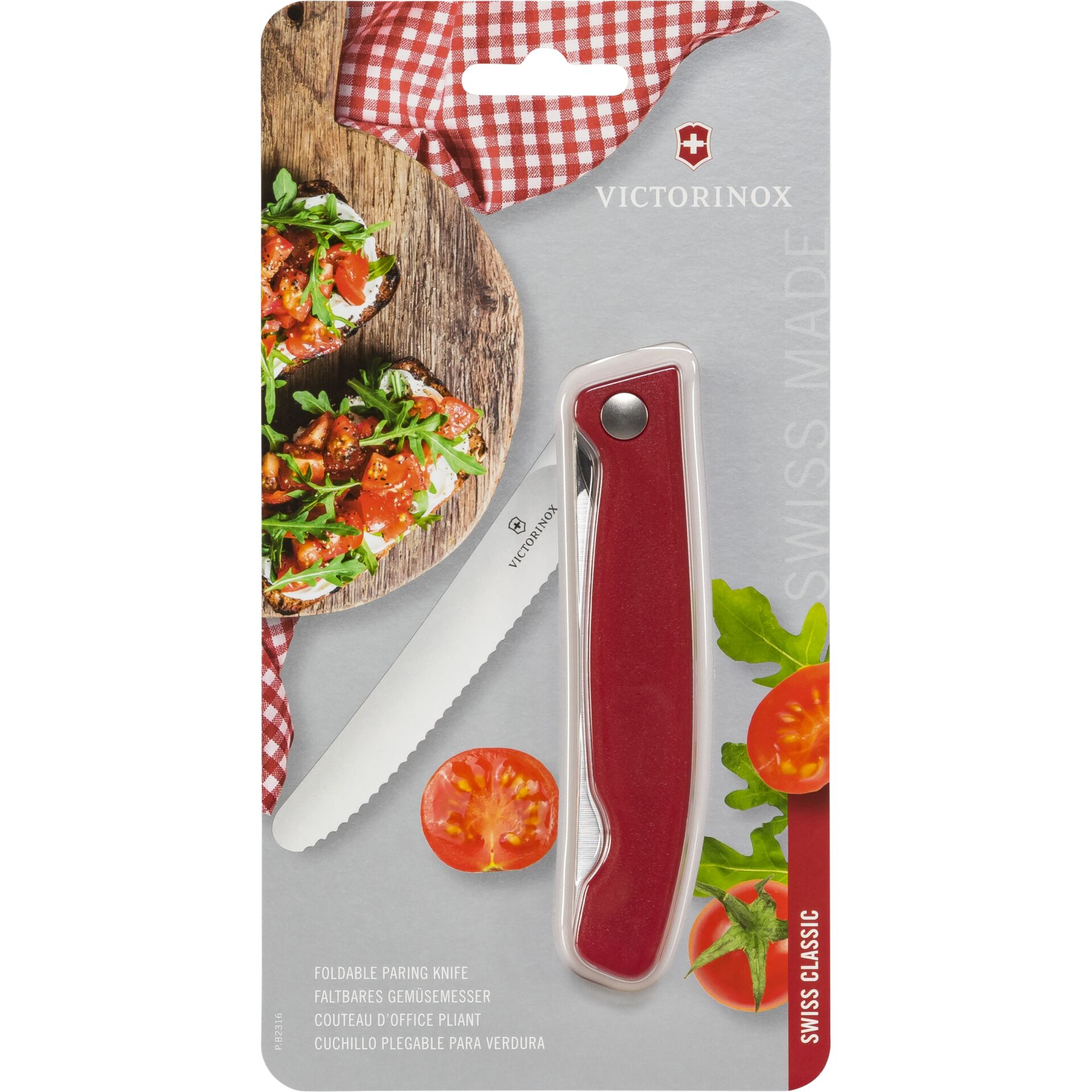 Victorinox Swiss Classic coltello verdure pieghevole