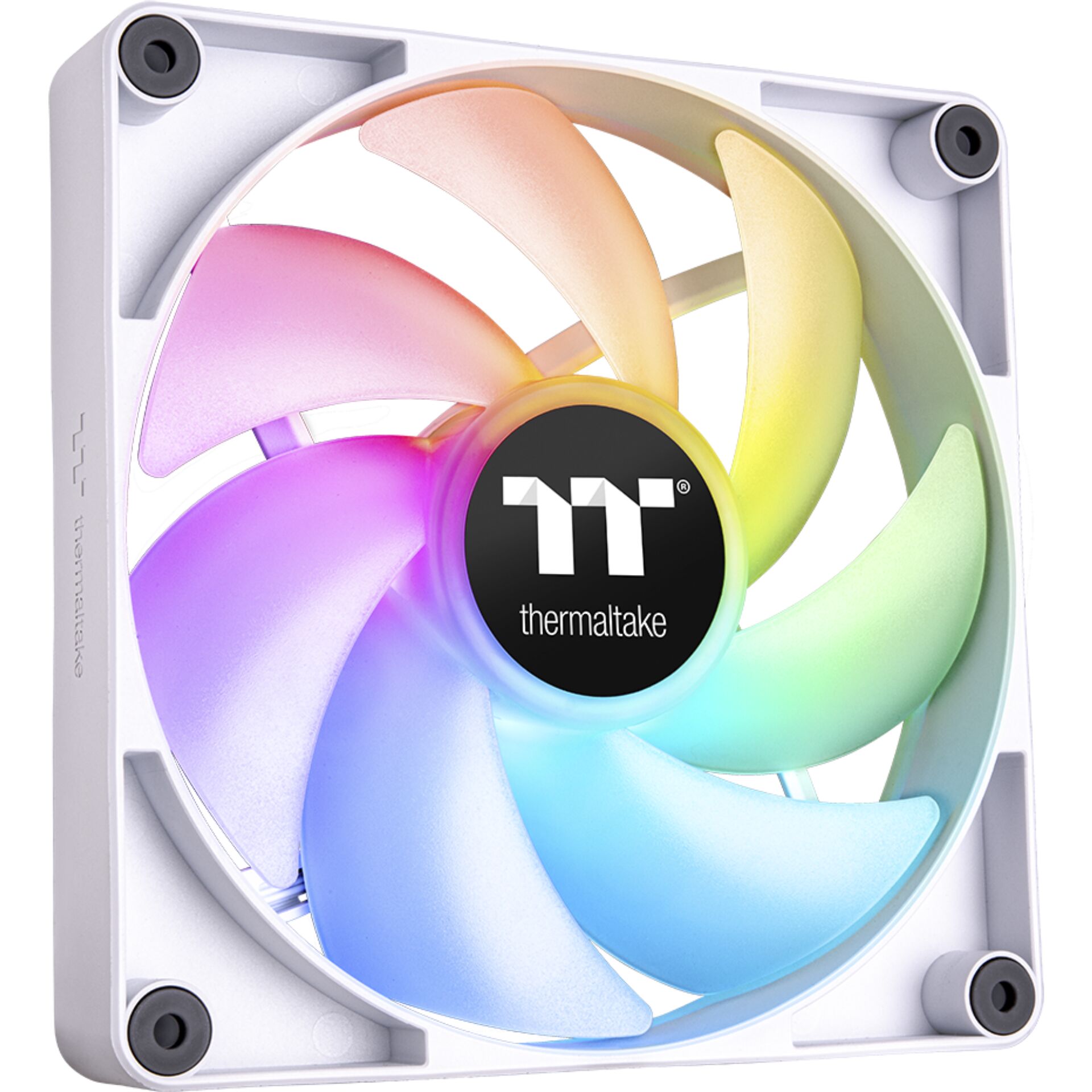 Thermaltake CT120 ARGB Sync PC Cooling Fan bianco 2 Pack