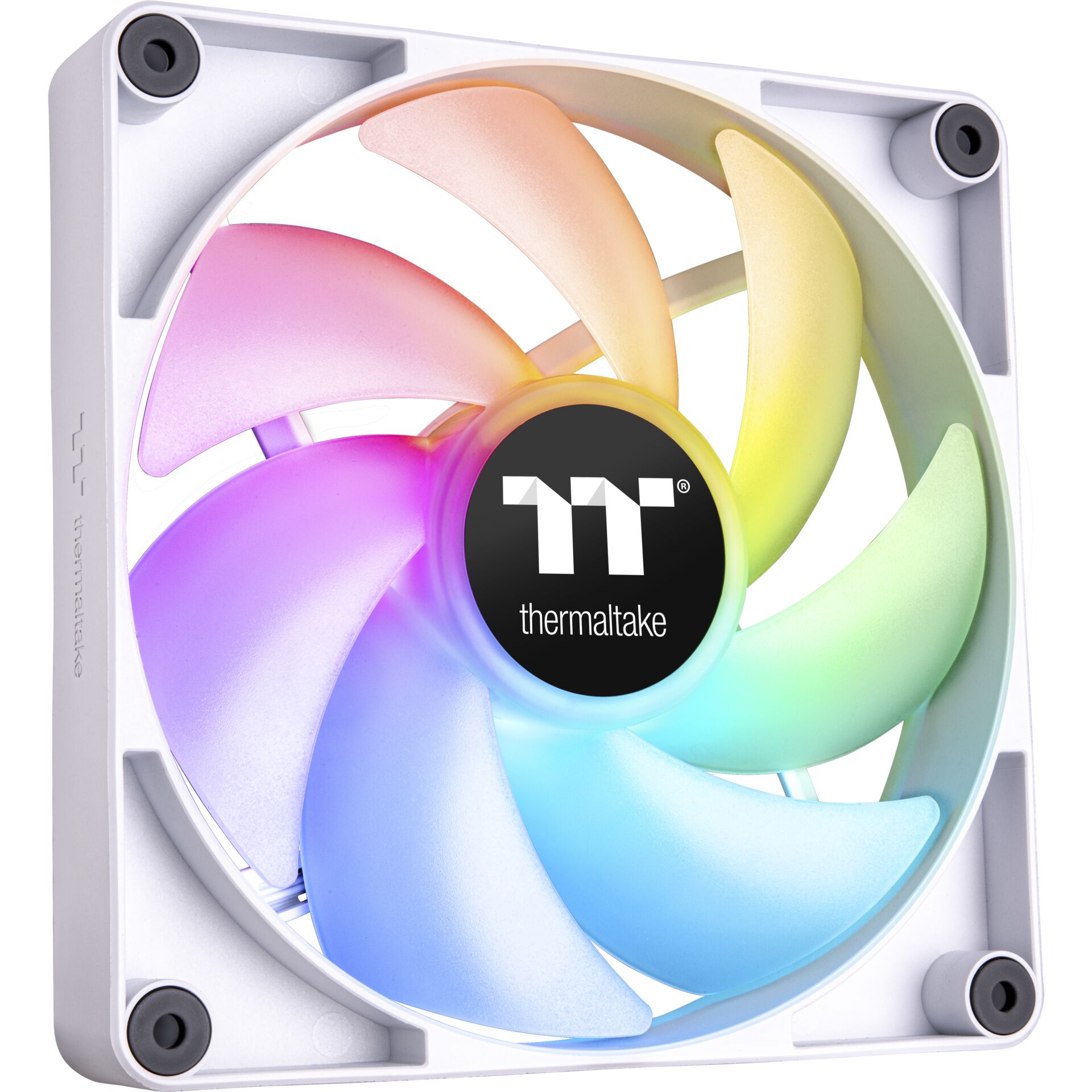 Thermaltake CT140 ARGB Sync PC Cooling Fan White 2 Pack