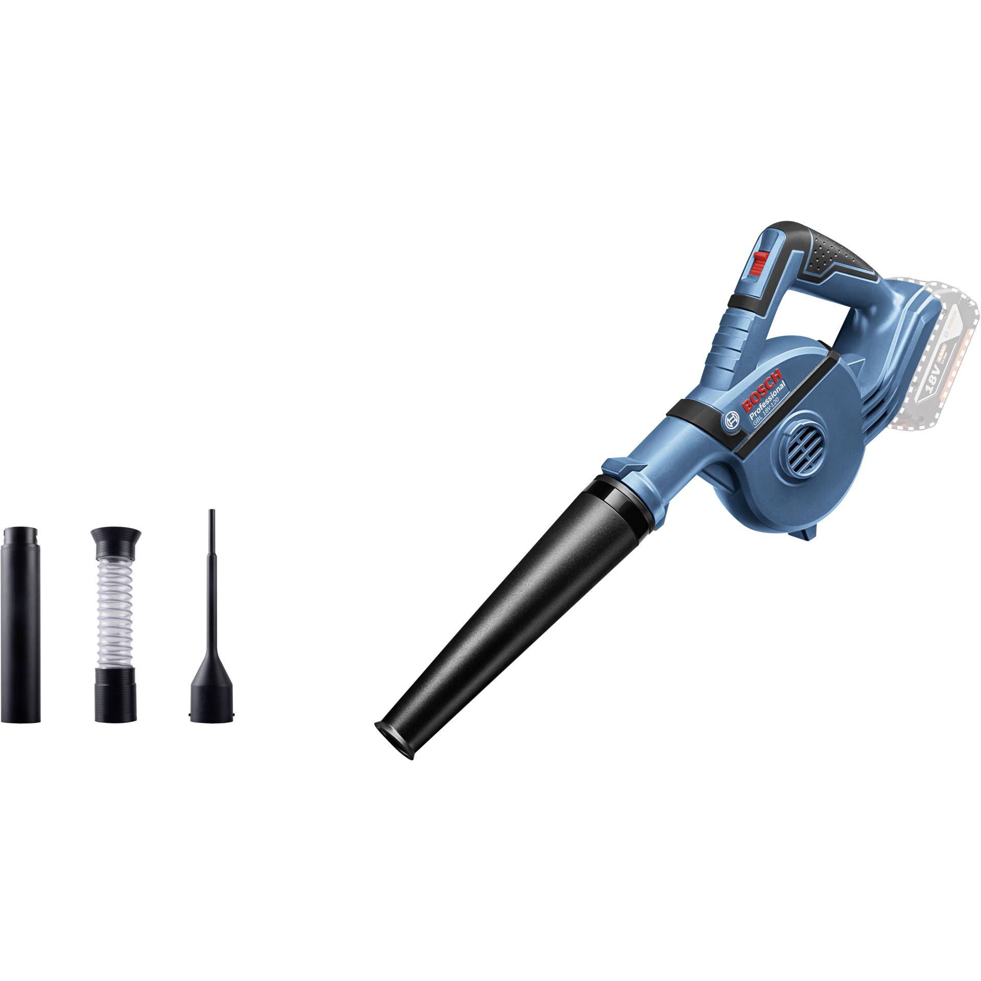 Bosch GBL 18V-120 soffiatore di foglie a batteria