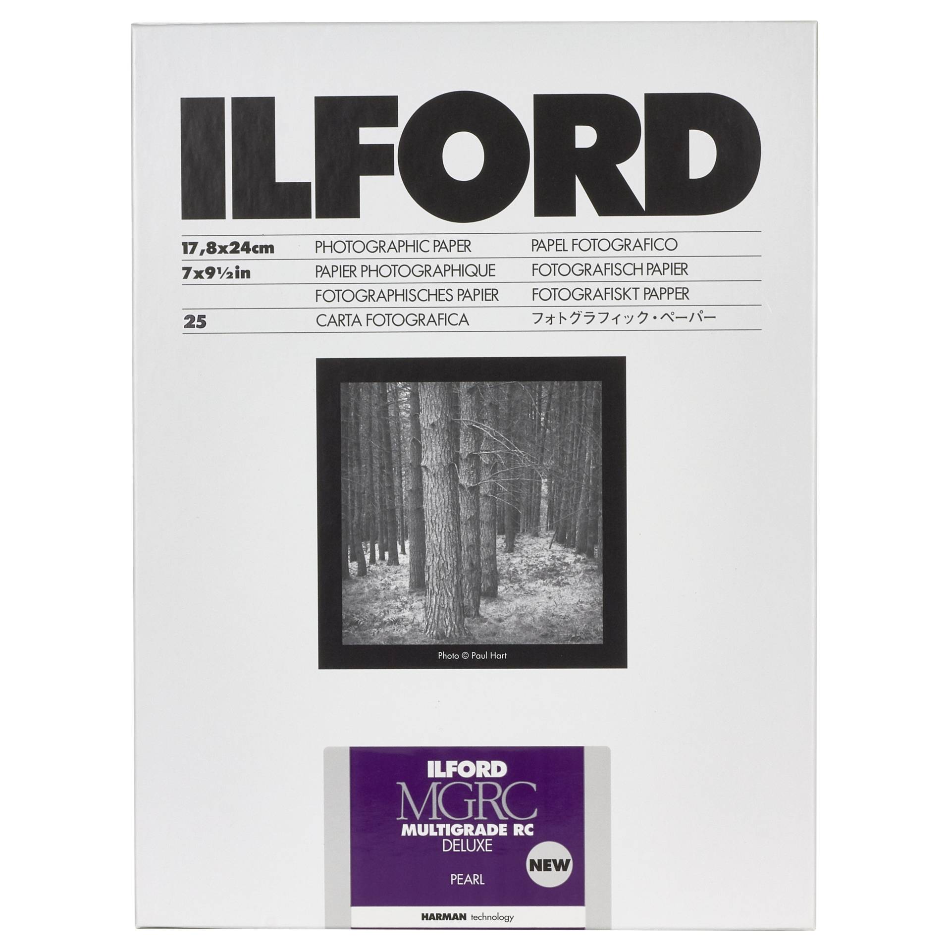 1x 25 Ilford MG RC DL 44M  18x24