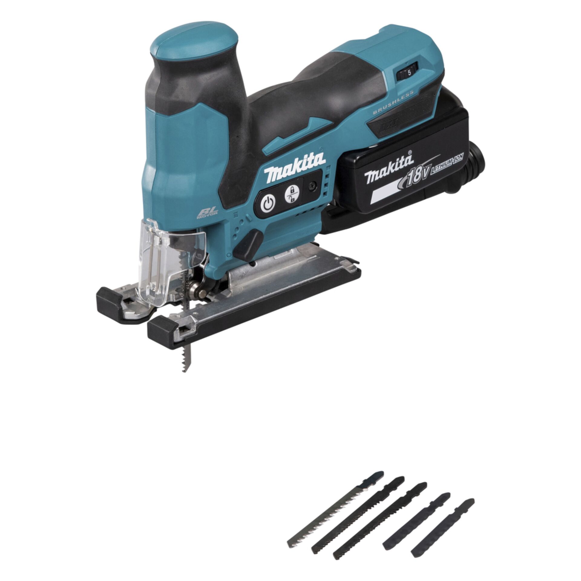 Makita DJV185RF1J Akku-Pendelhubstichsäge
