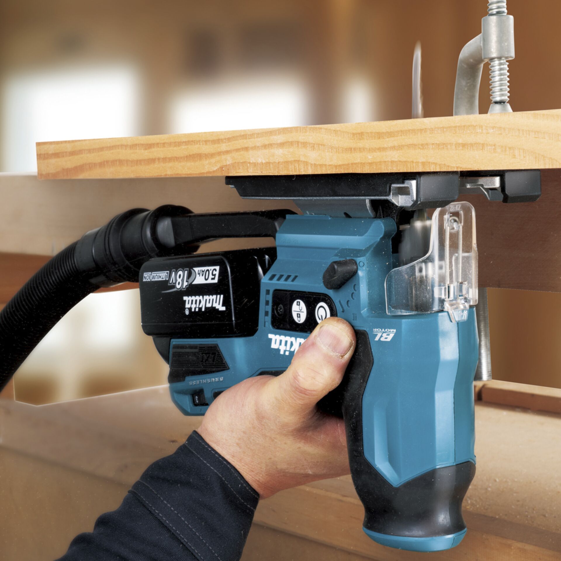 Makita DJV185RF1J Akku-Pendelhubstichsäge