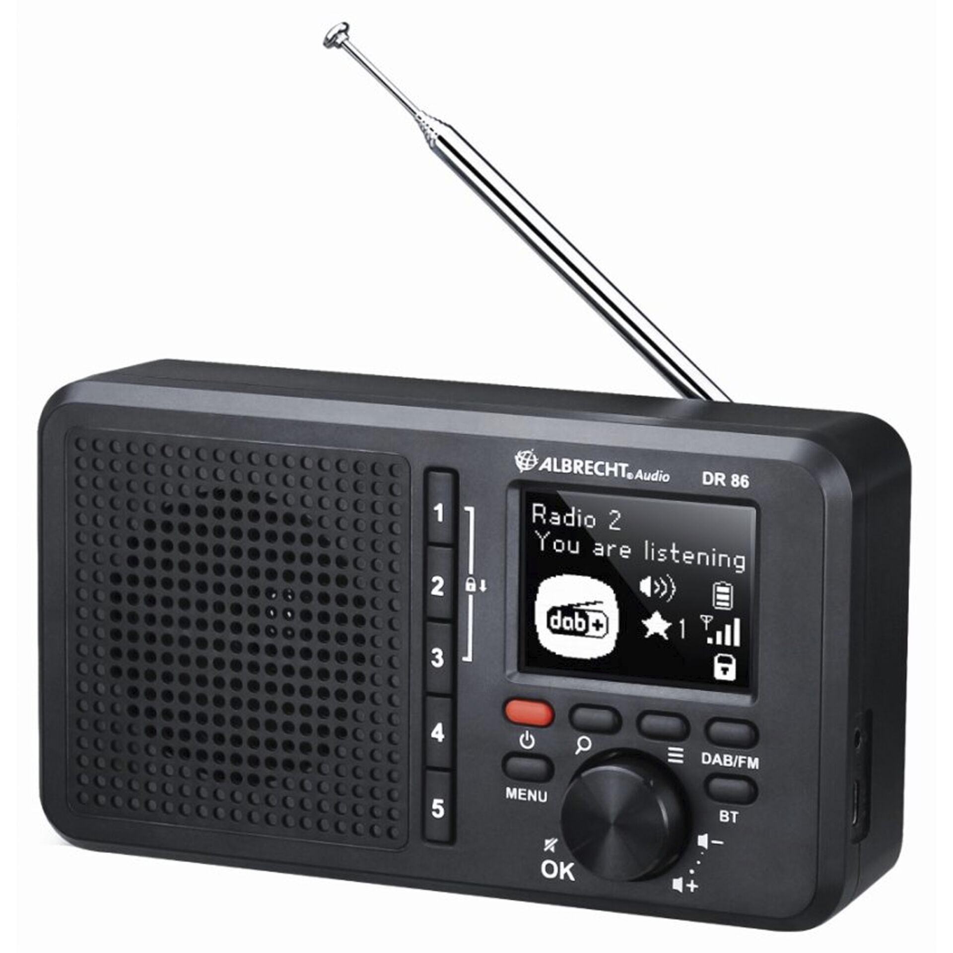 Albrecht DR 86 Portable Digital Radio