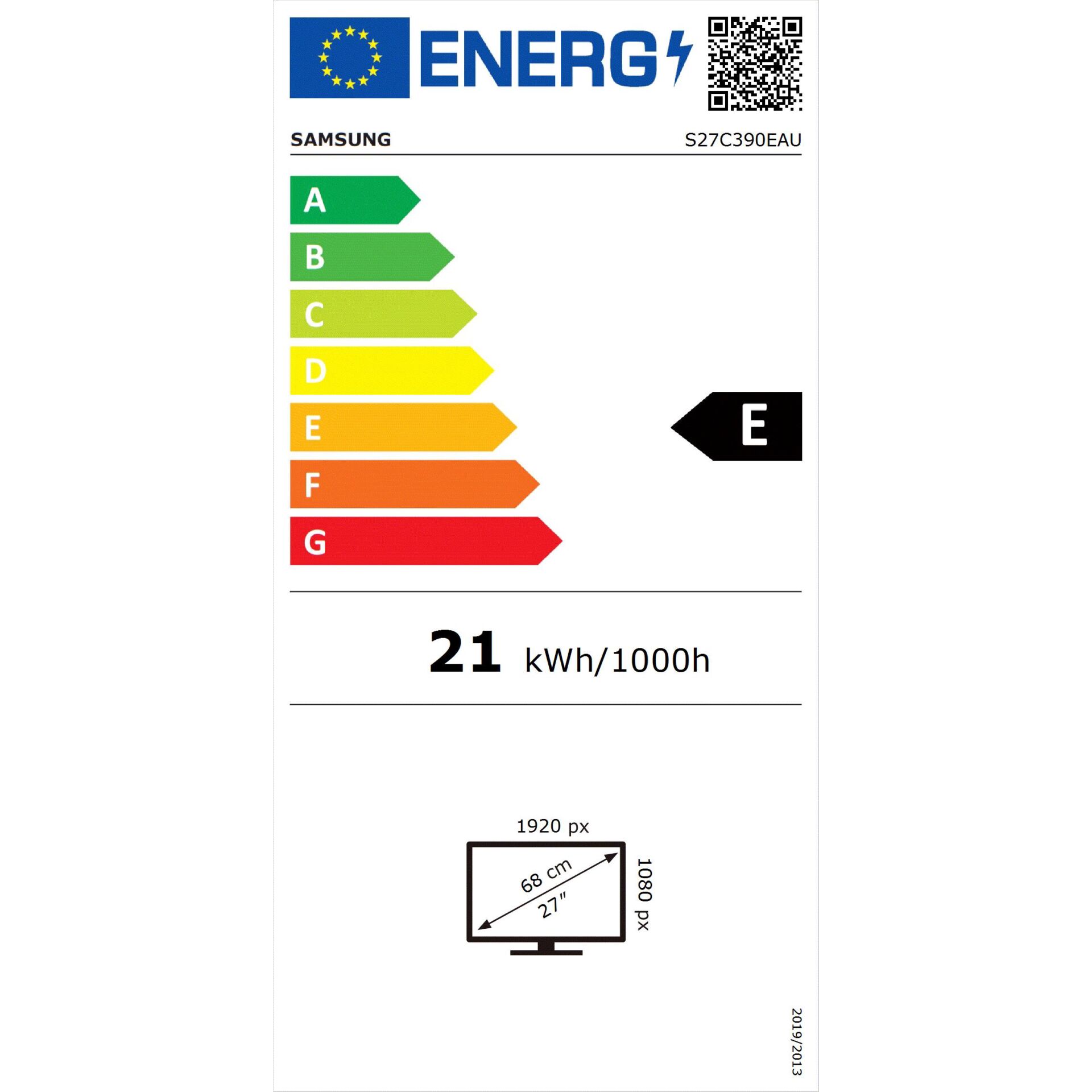 Samsung S27C390EAU