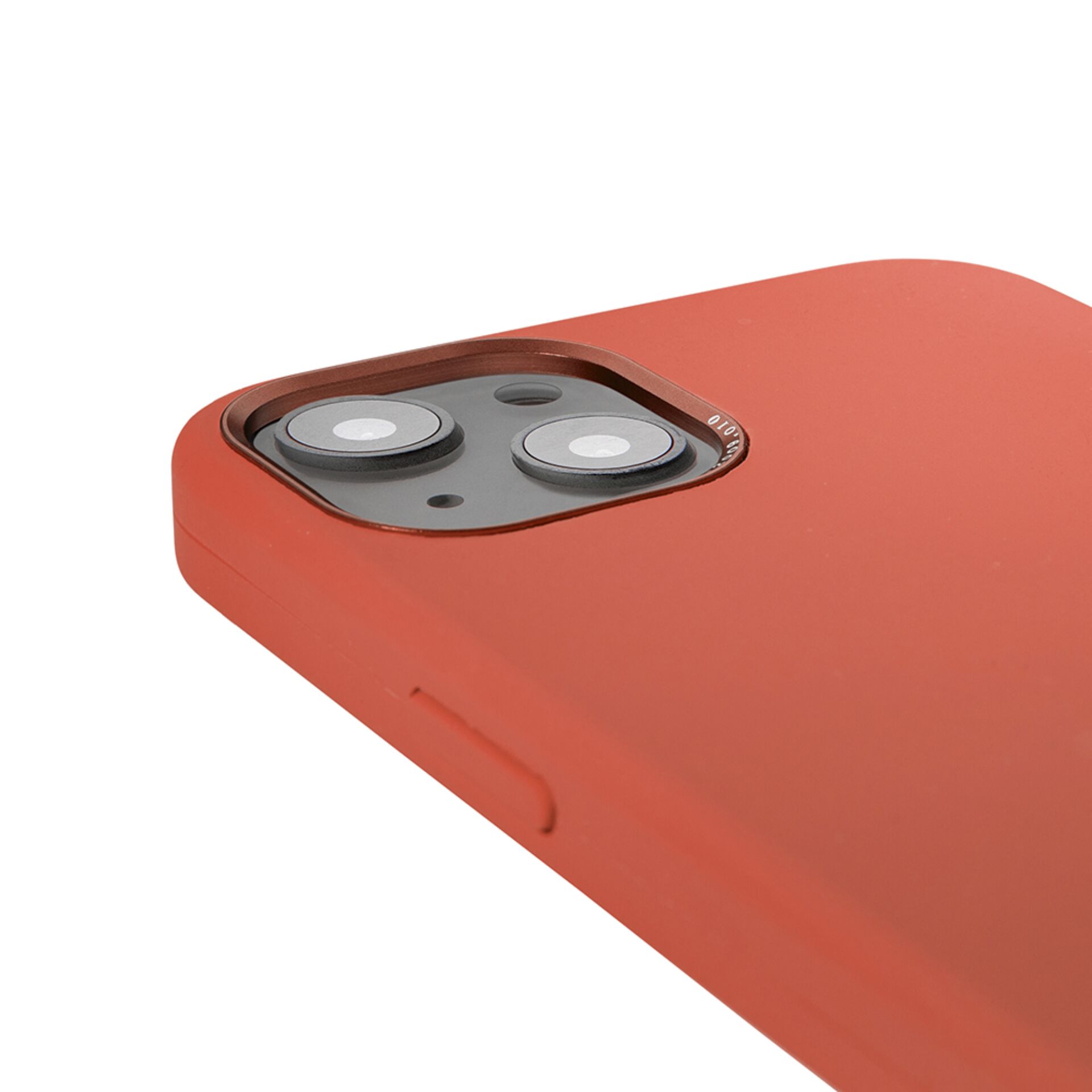 Decoded Silicone Backcover iPhone 13 Brick Red