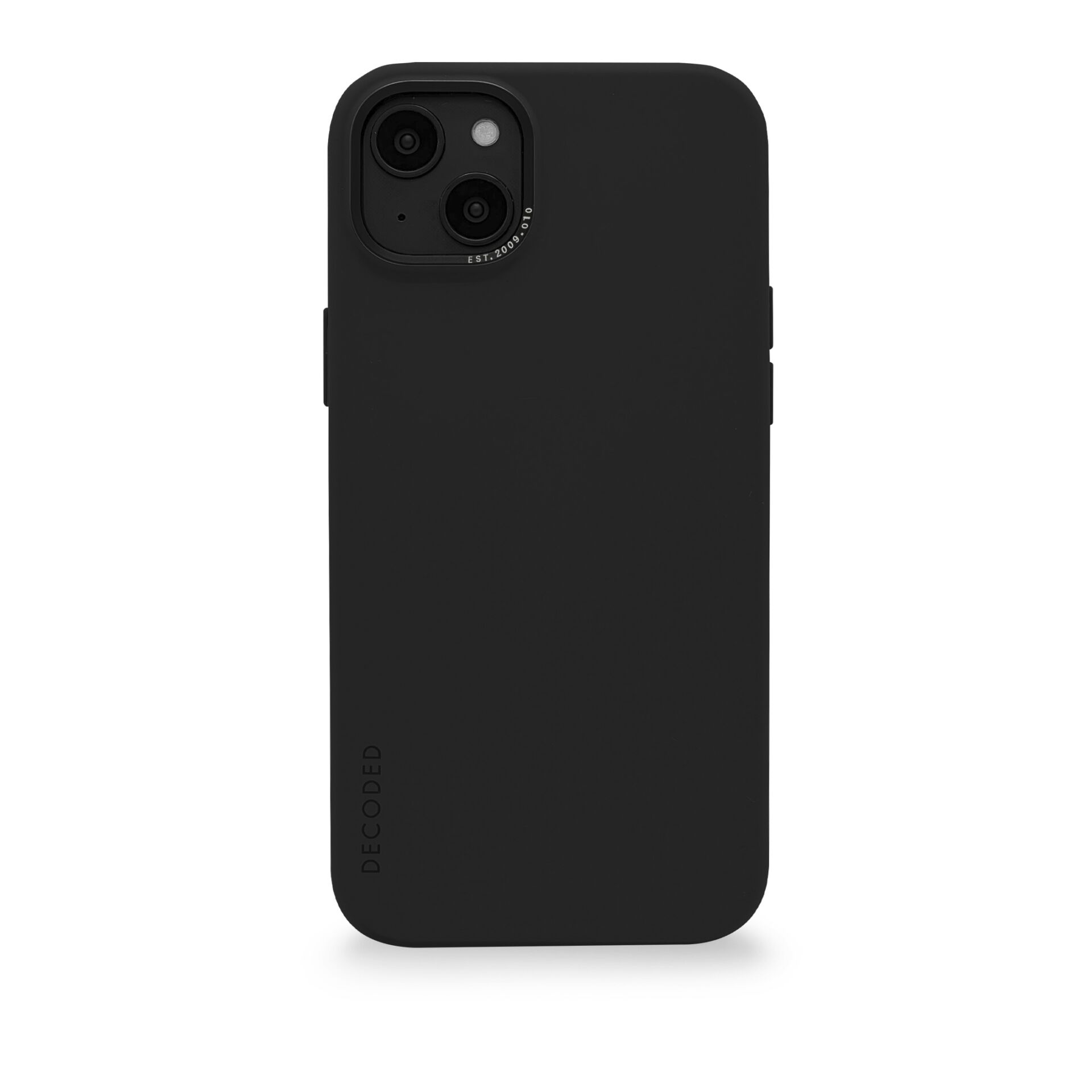 Decoded AntiMicrobial Silicone Backcover iPhone 14Plus Charc