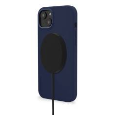 Decoded AntiMicrobial Silicone Backcover iP 14 Plus Navy Peo 2