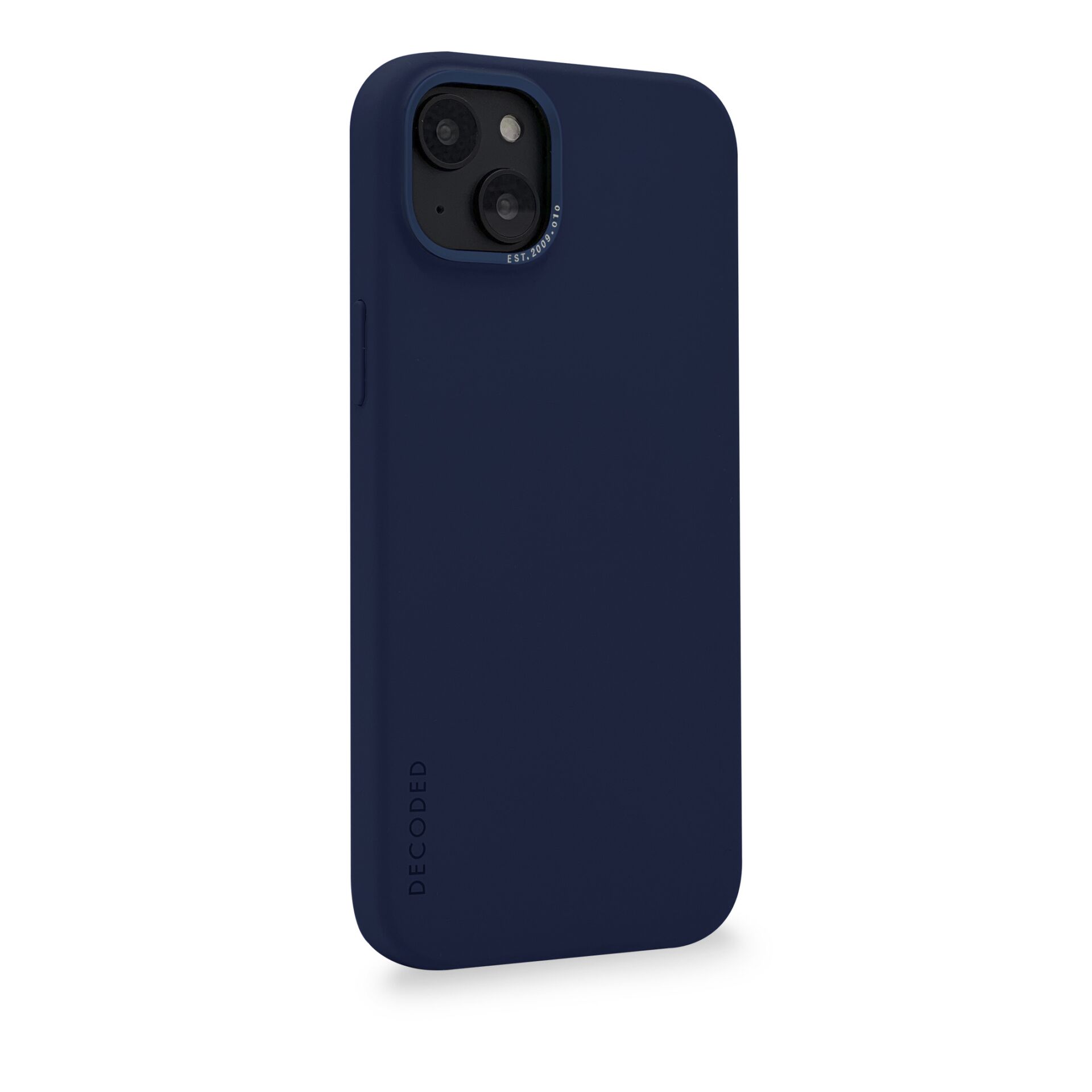 Decoded AntiMicrobial Silicone Backcover iP 14 Plus Navy Peo