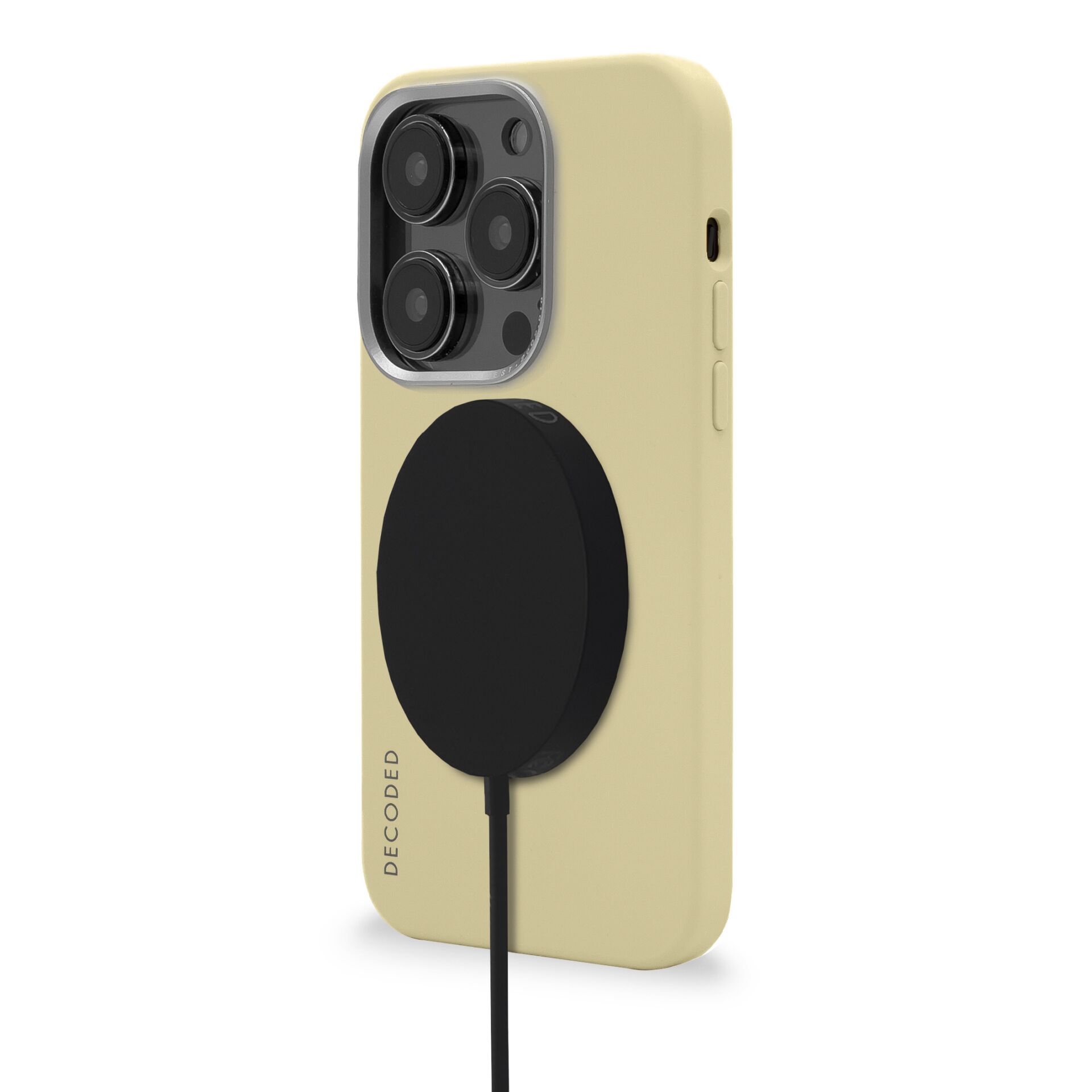 Decoded AntiMicrobial Silicone Backcover iP 14 Pro Sweet Cor