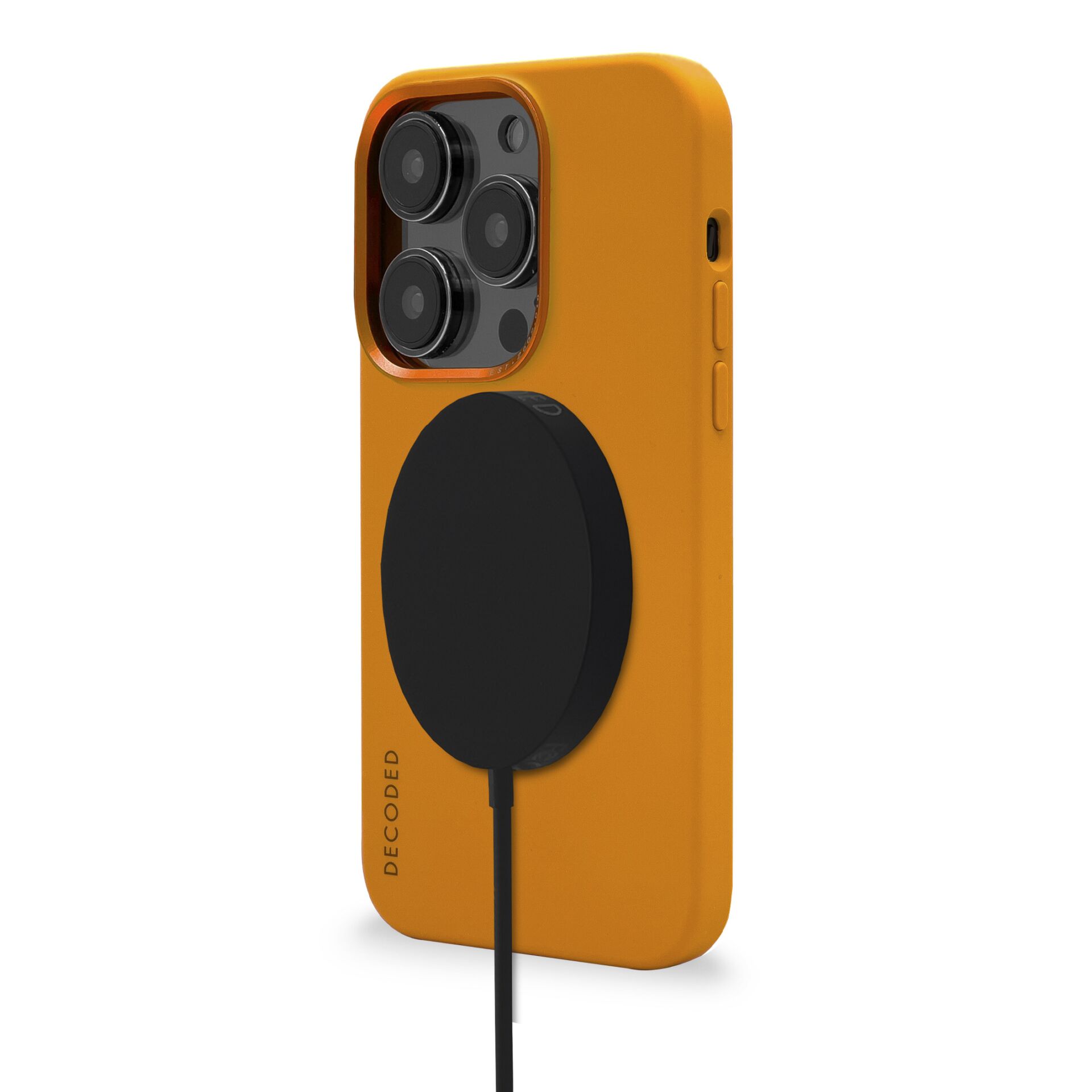 Decoded AntiMicrobial Silicone Backcover iP 14 Pro Max Apric