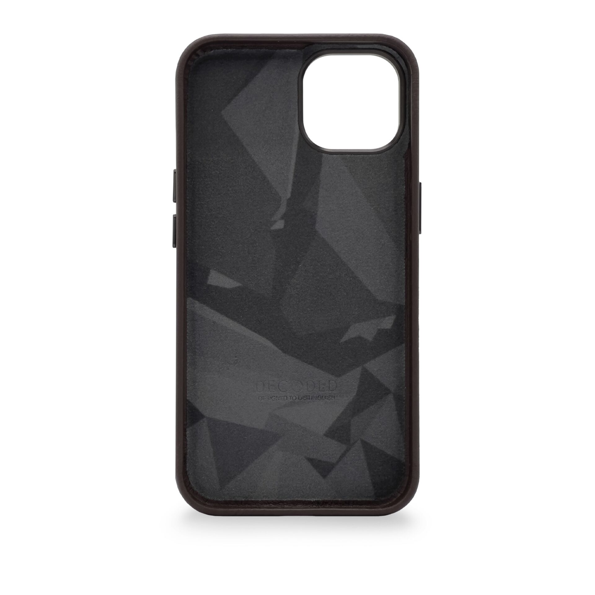 Decoded Leather Backcover iPhone 14 Chocolate Brown