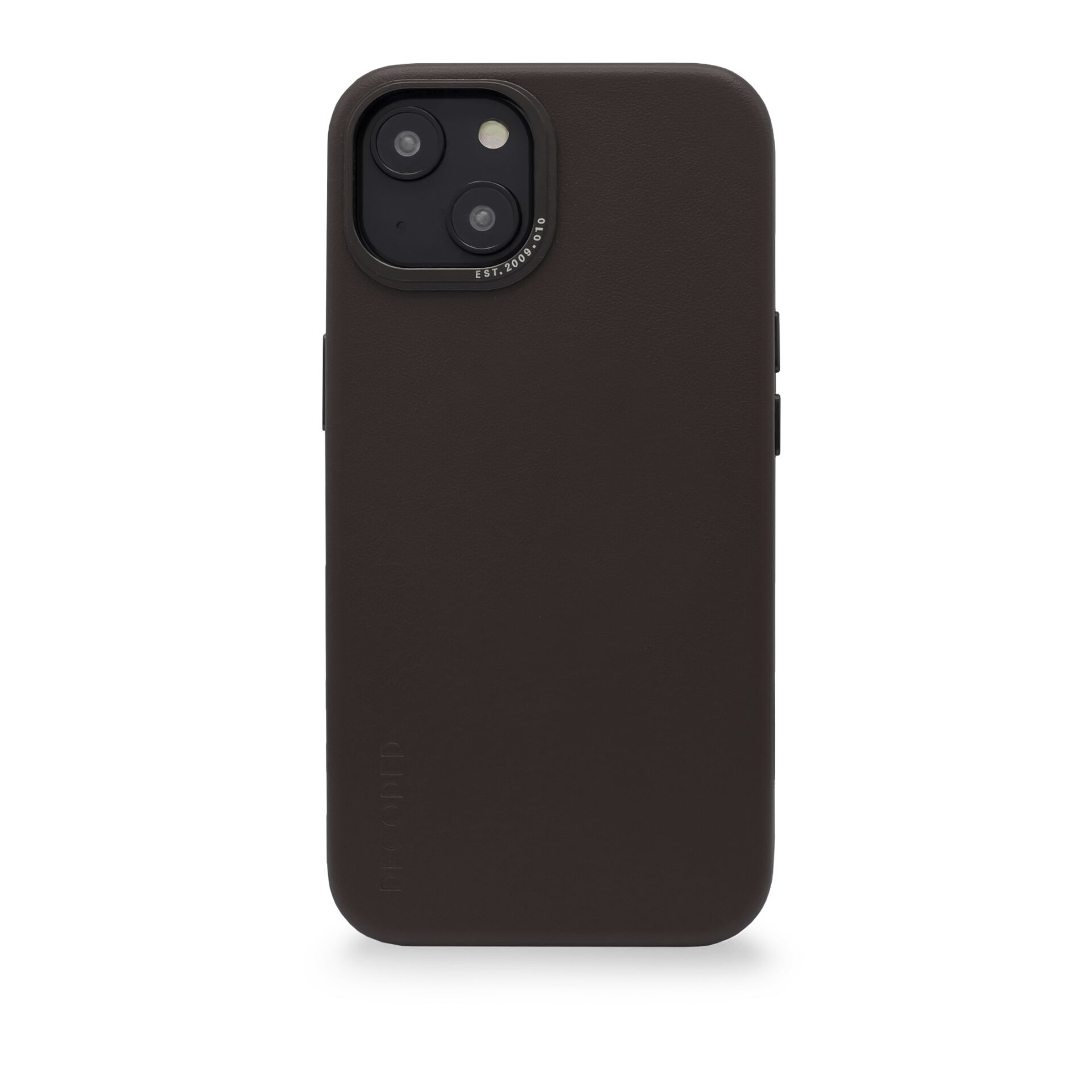 Decoded Leather Backcover iPhone 14 Plus Chocolate Brown