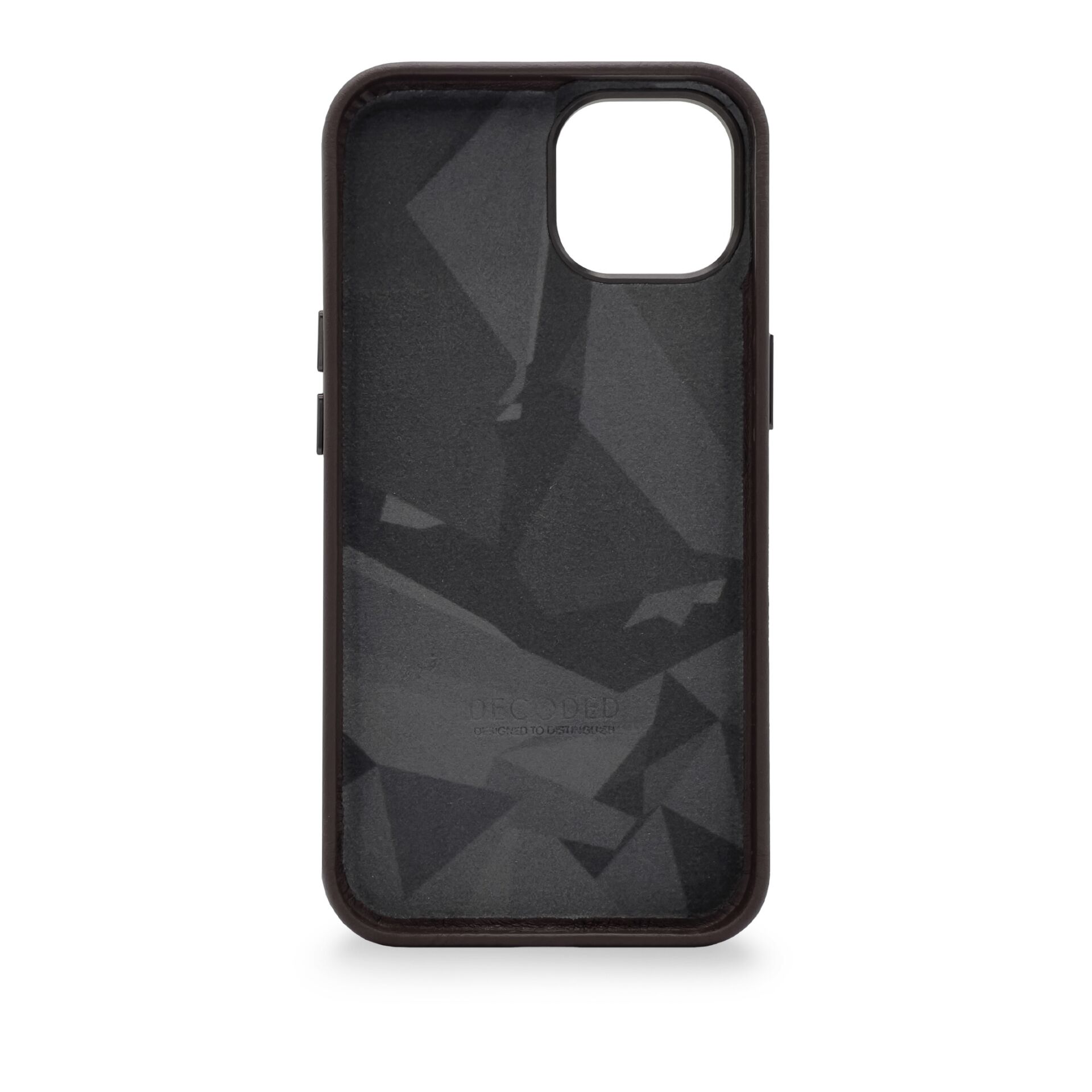 Decoded Leather Backcover iPhone 14 Plus Chocolate Brown