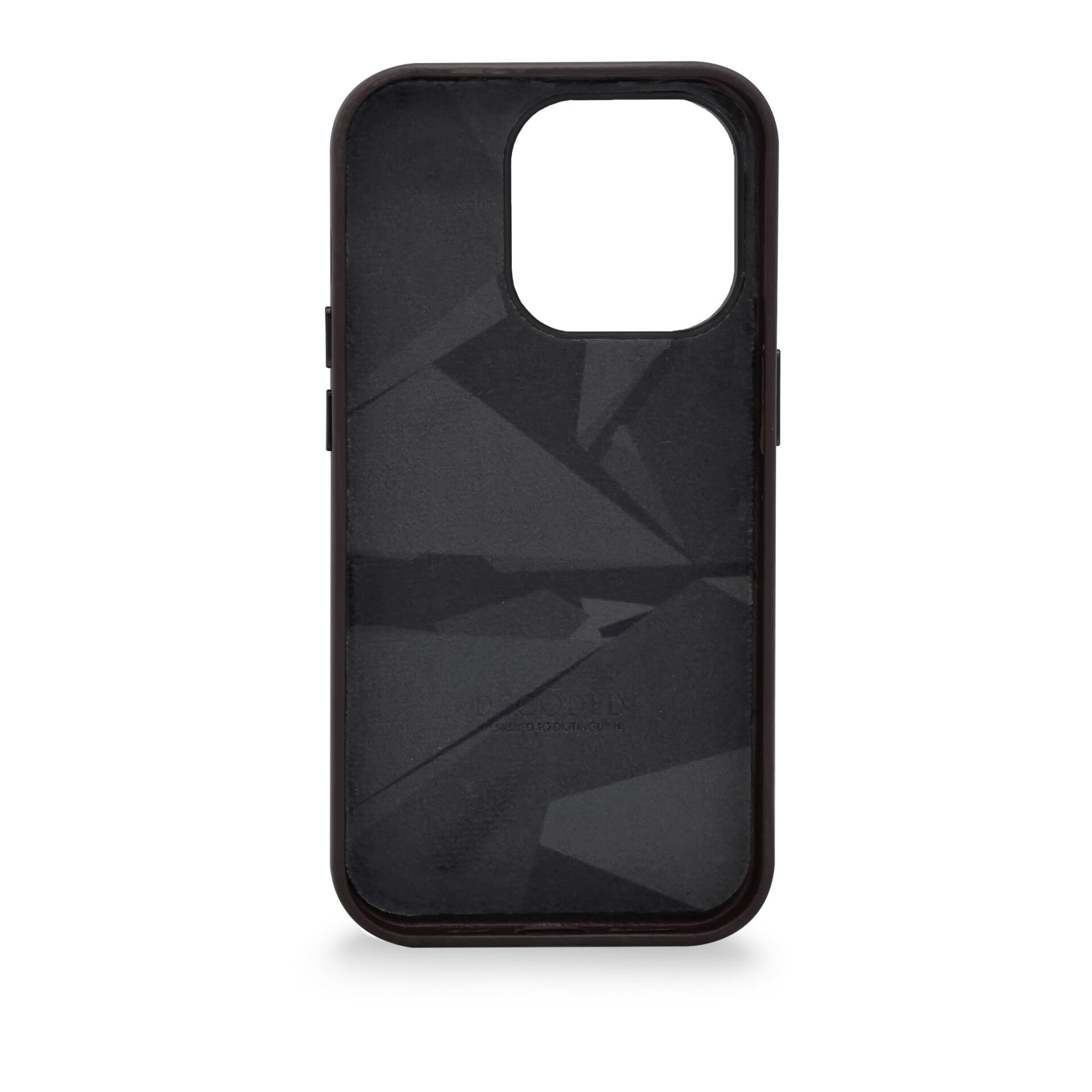 Decoded Leather Backcover iPhone 14 Pro Max Chocolate Brown