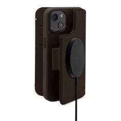 Decoded Leather Detachable Wallet iP 14Plus Chocolate Brown 2