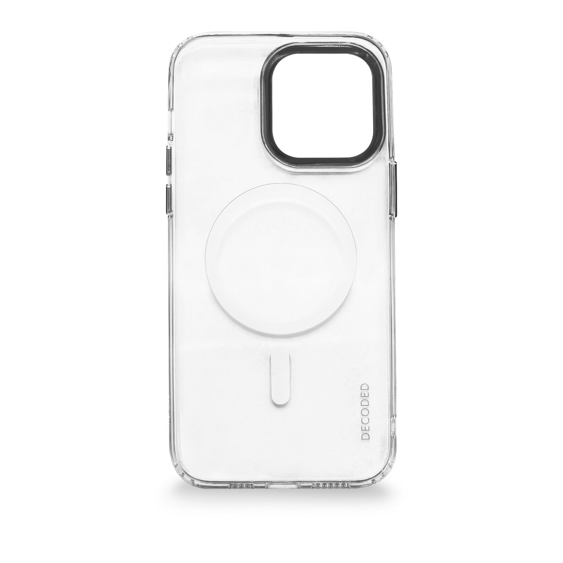 Decoded Recycled Plastic Trans. Backcover iP14 Plus Antracit