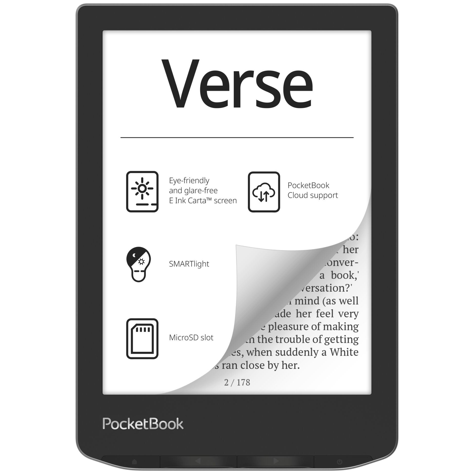 PocketBook Verse grigio nebbia