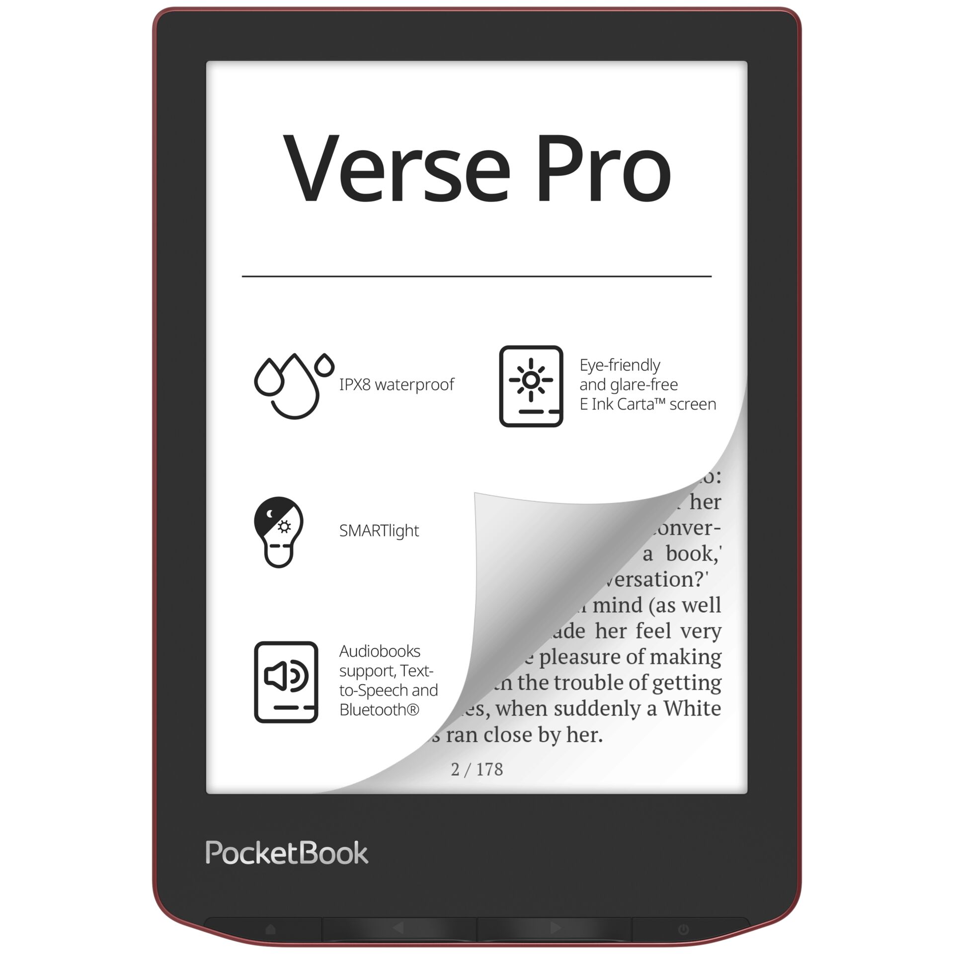 PocketBook Verse Pro Passion Red