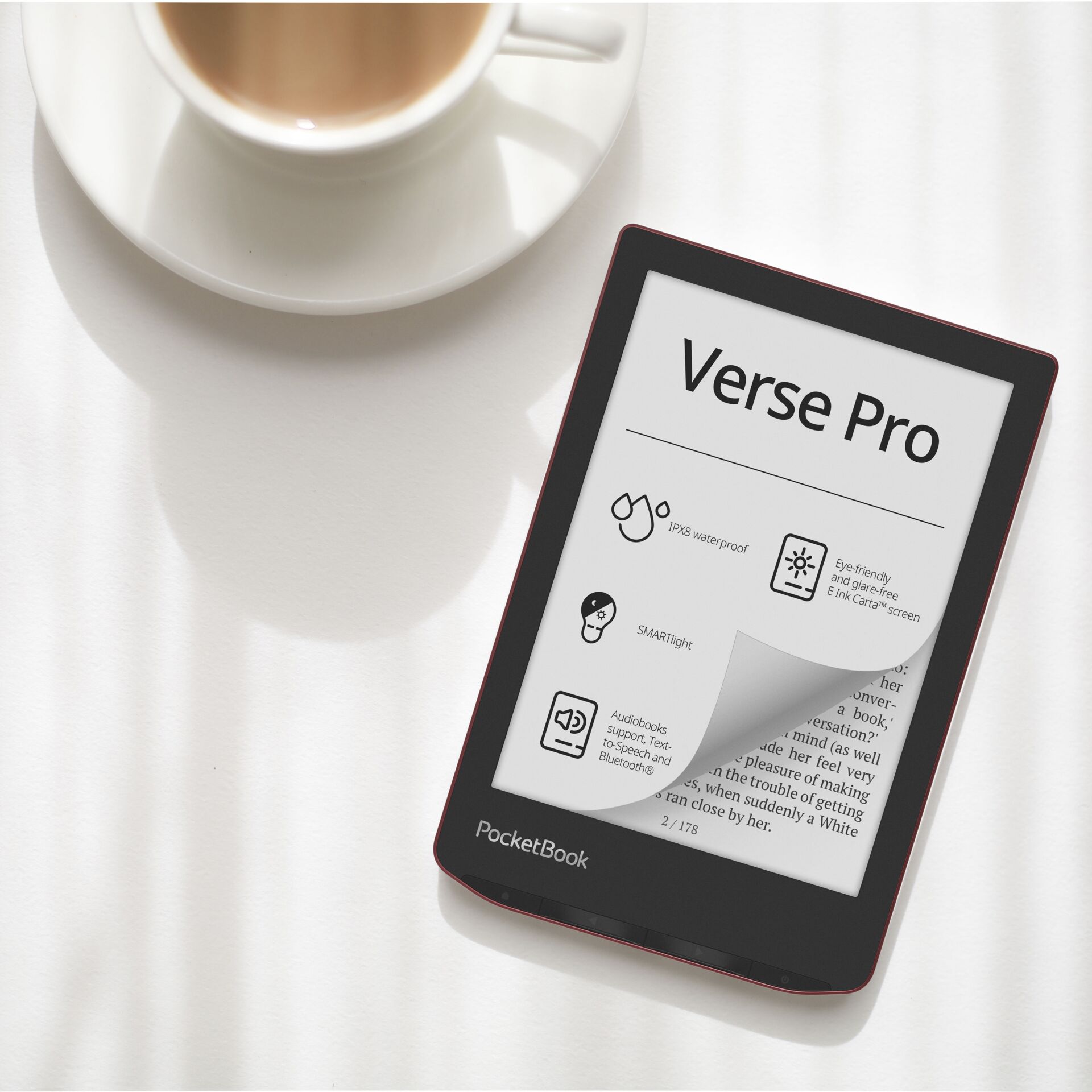 PocketBook Verse Pro Passion Red