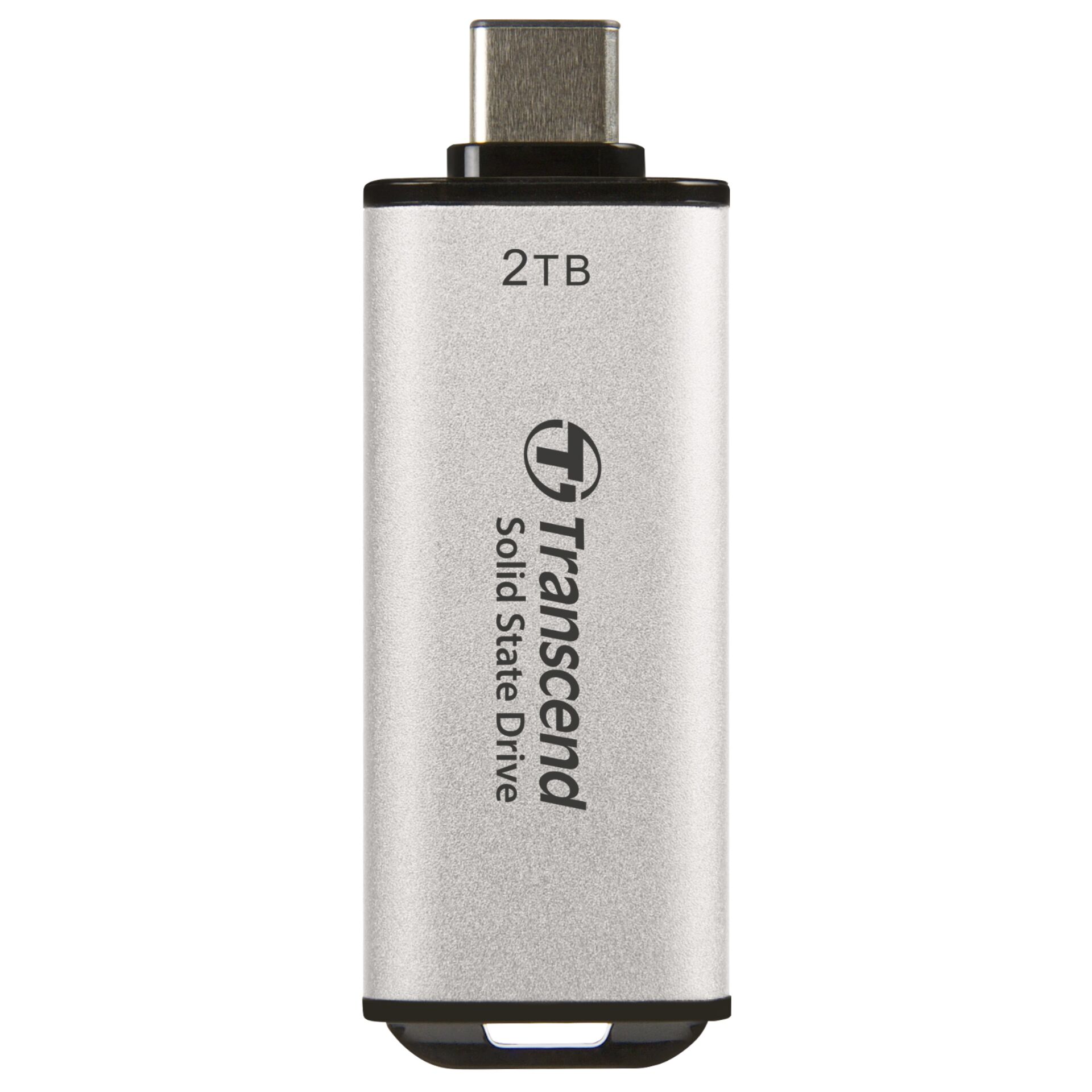 Transcend SSD ESD300S        2TB USB-C argento