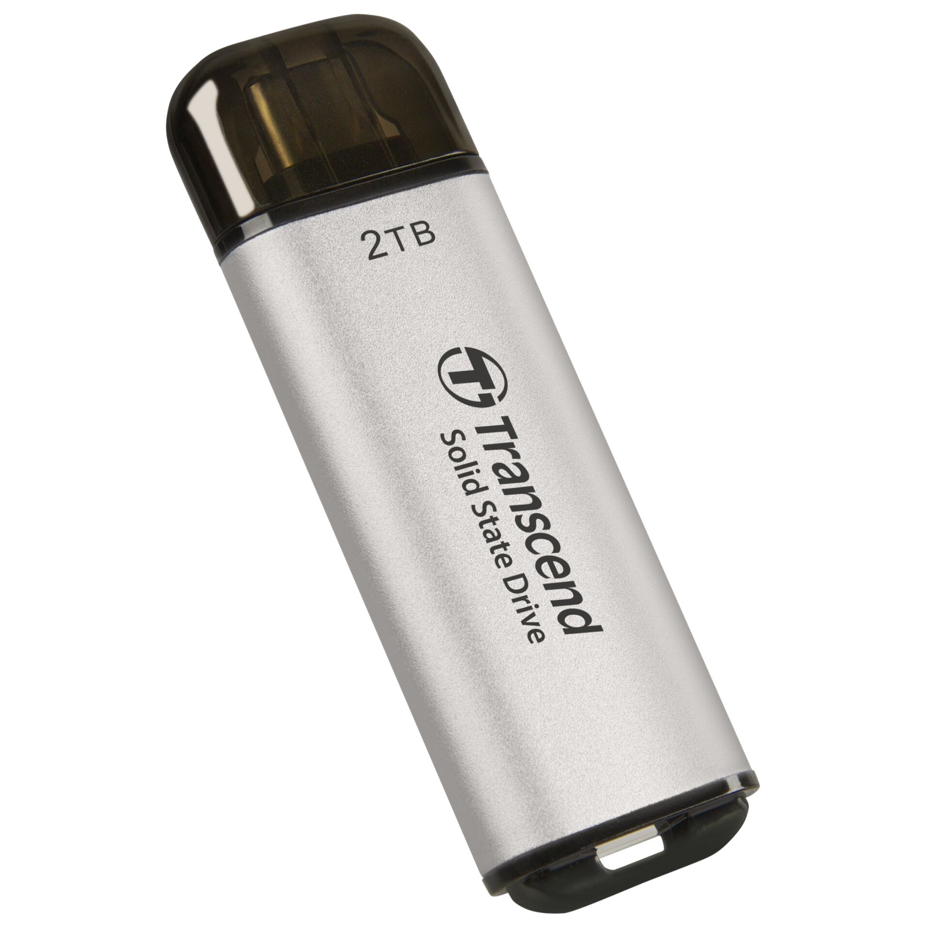 Transcend SSD ESD300S        2TB USB-C argento
