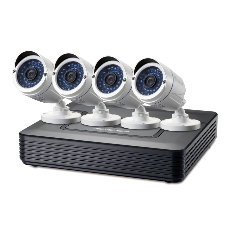 Level One DSK-4001 4-Channel CCTV Set