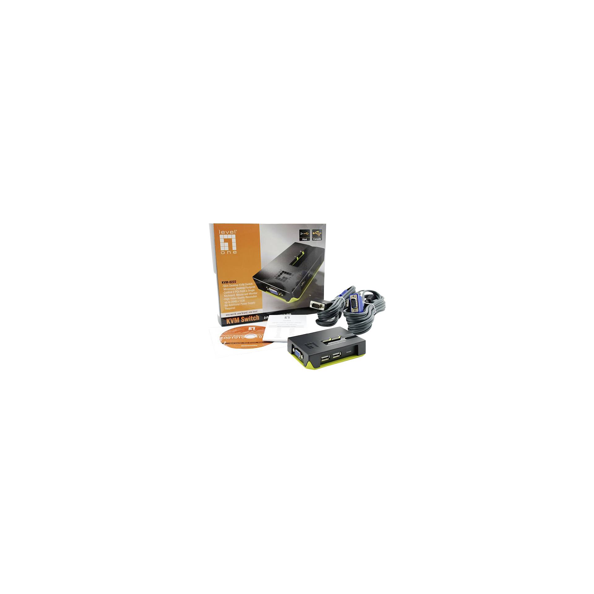 Level One KVM-0222