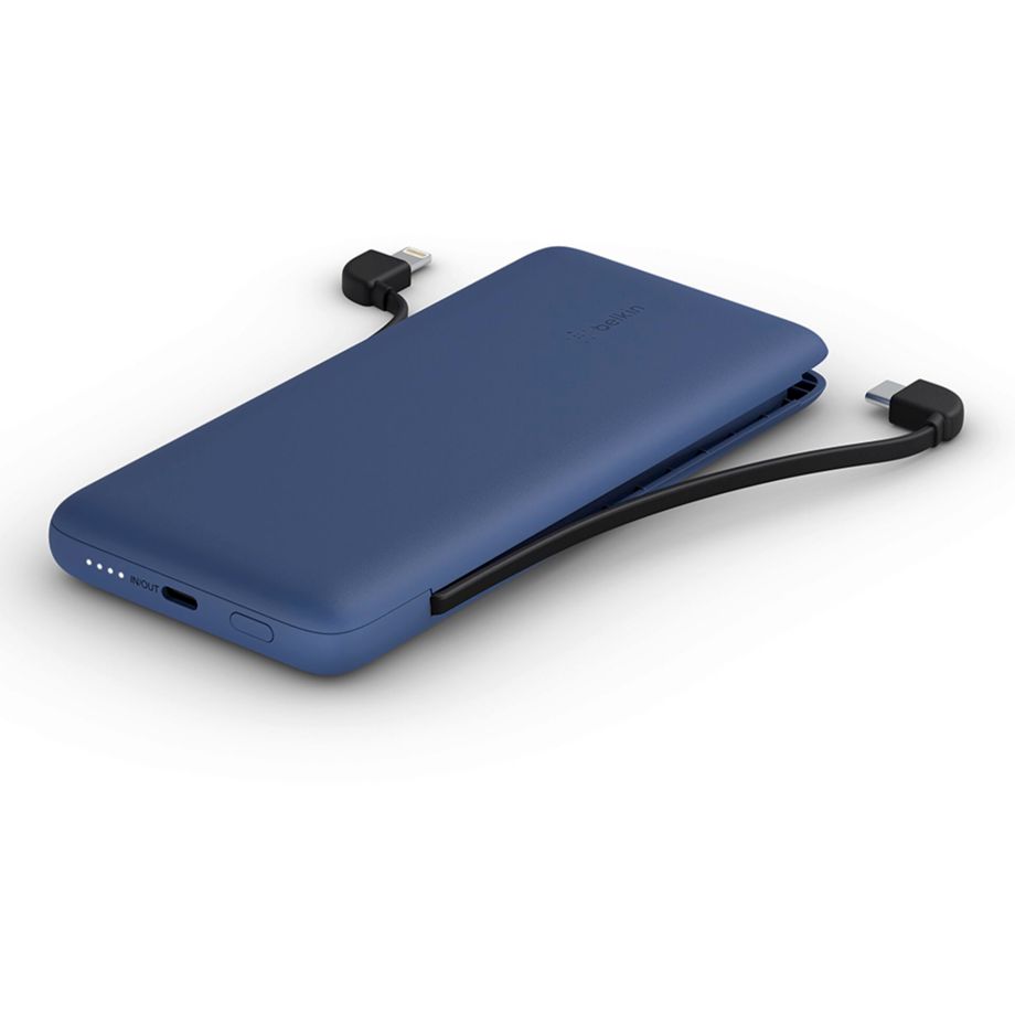 Belkin Power Bank 18W 10.000mAh USB-C+Light.cab.blue BPB006B