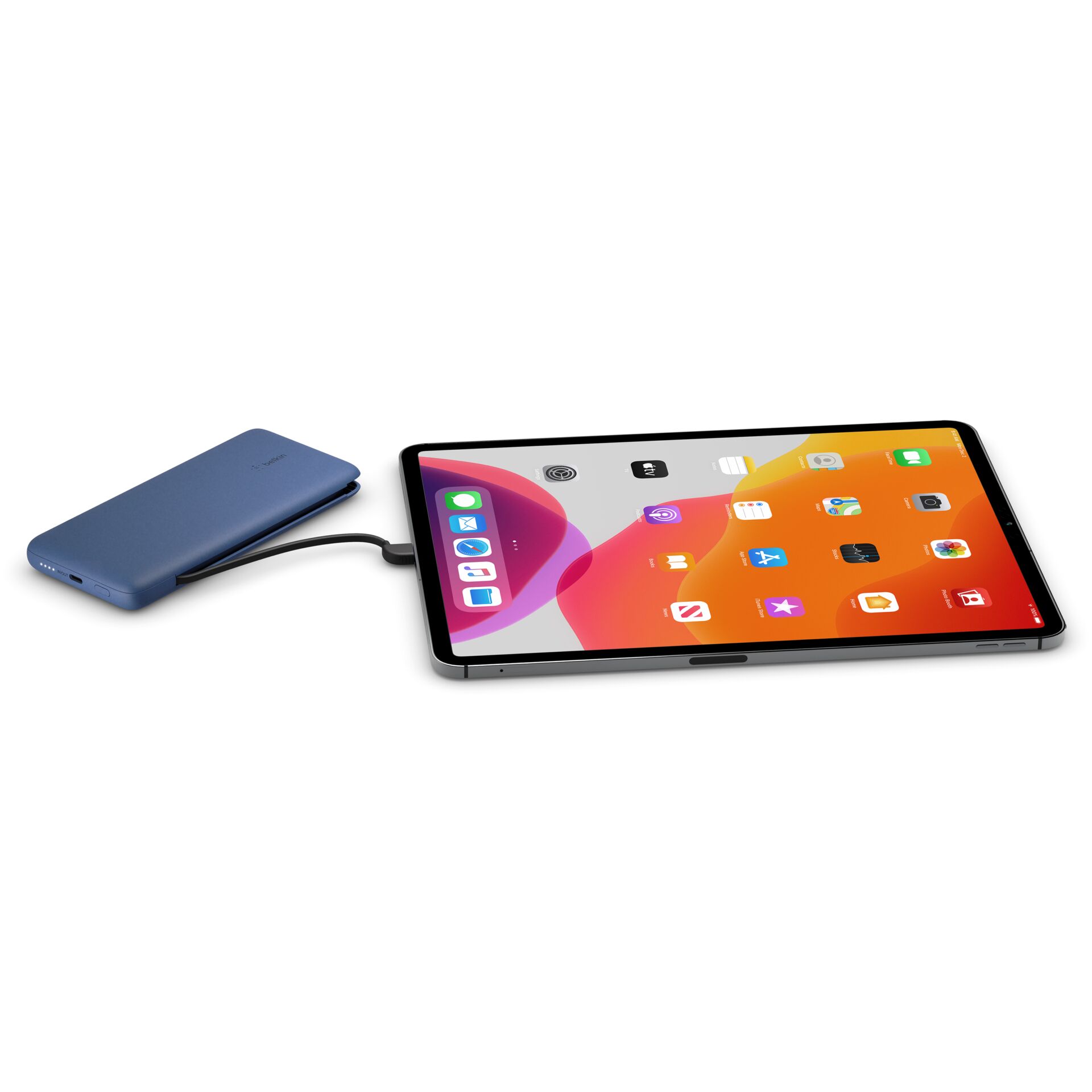 Belkin Power Bank 18W 10.000mAh USB-C+Light.cab.blue BPB006B