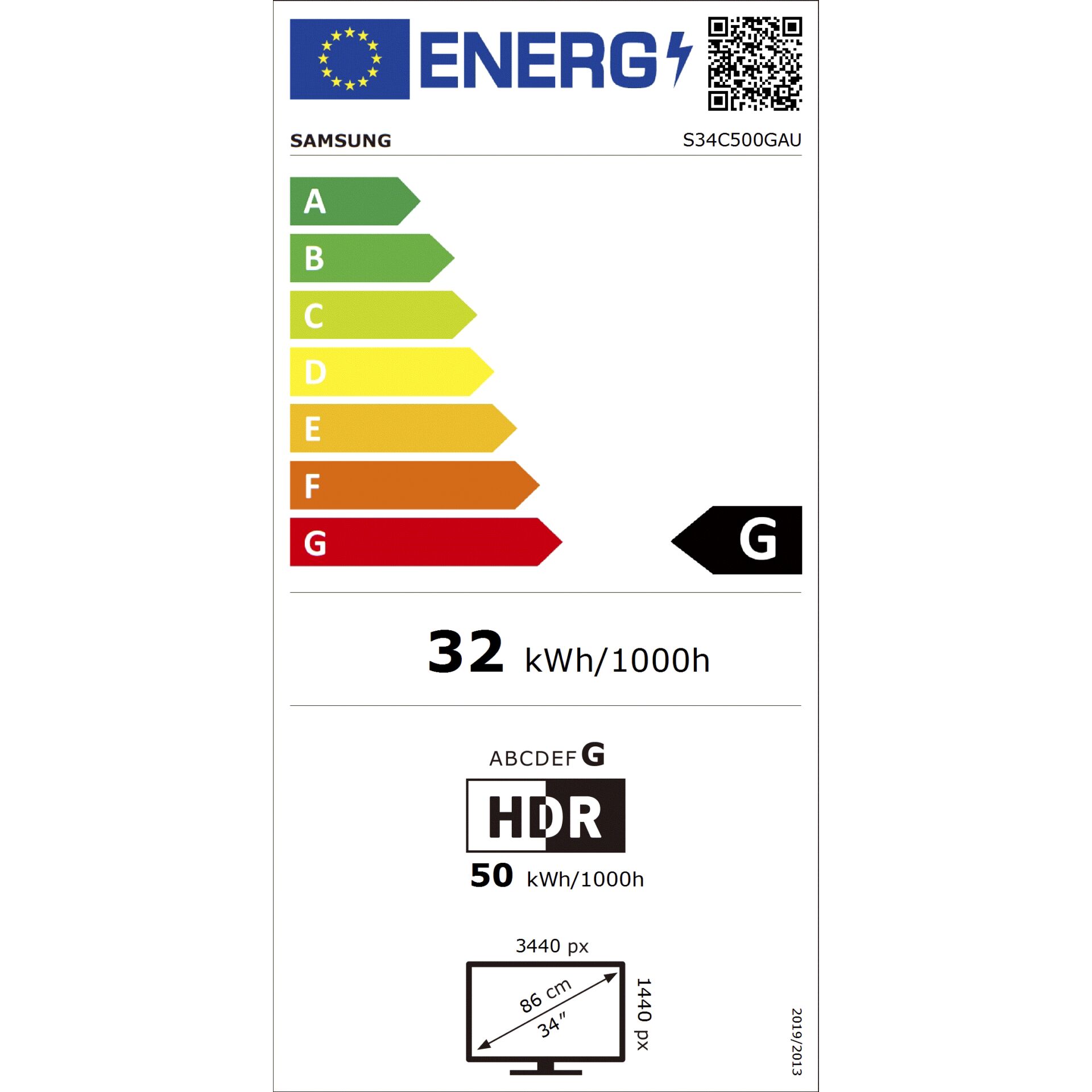 Samsung S34C500GAU
