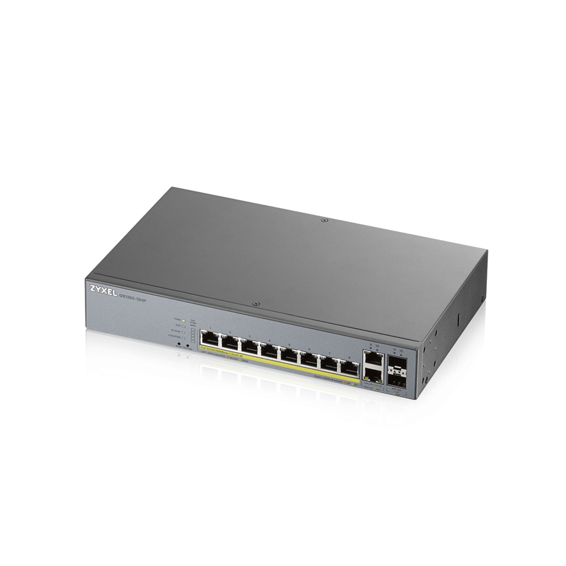 Zyxel GS1350-12HP 12 Port incl. 1 Year Nebula Pro