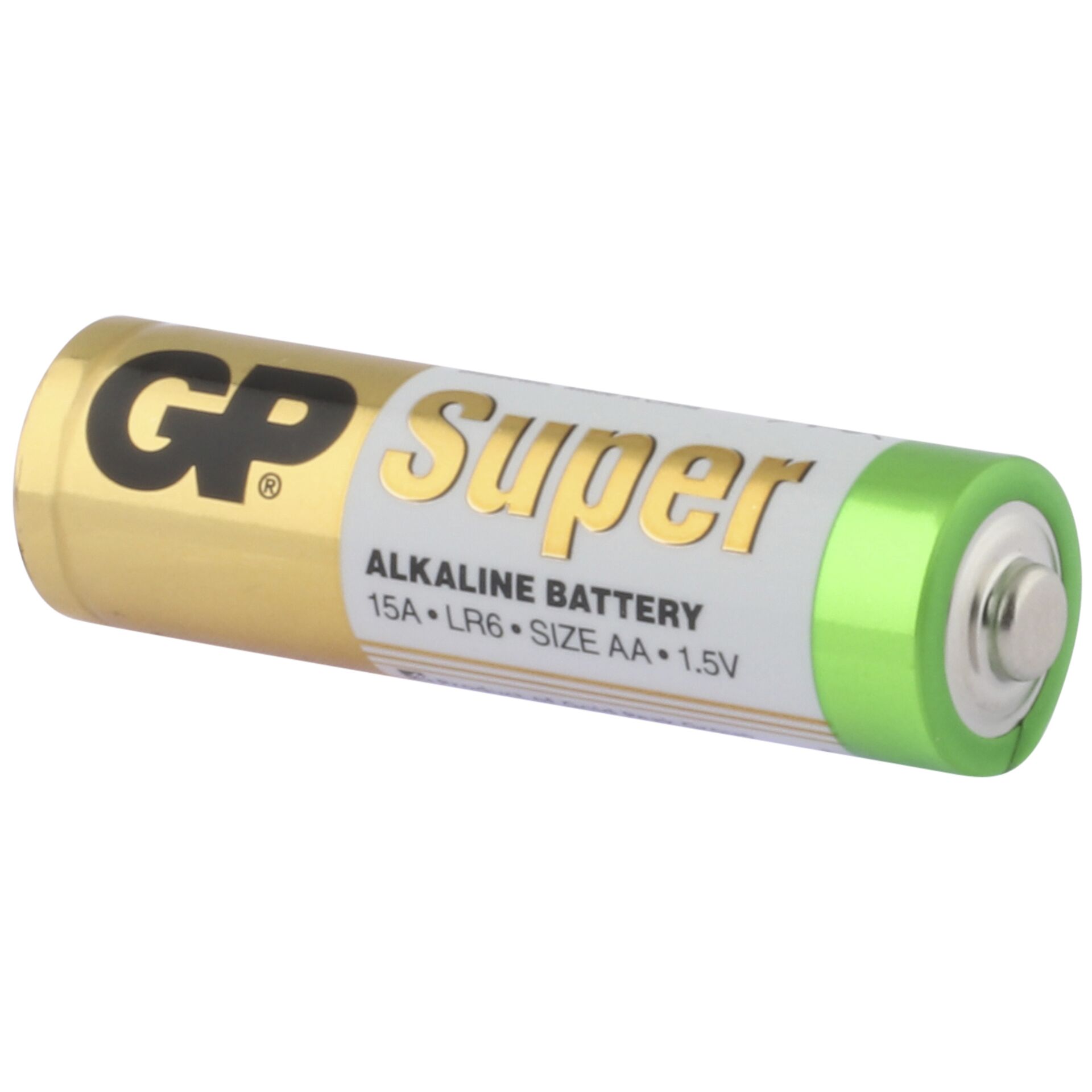 1x40 GP Super Alkaline AA Mignon batterie Blister 030E15AS40