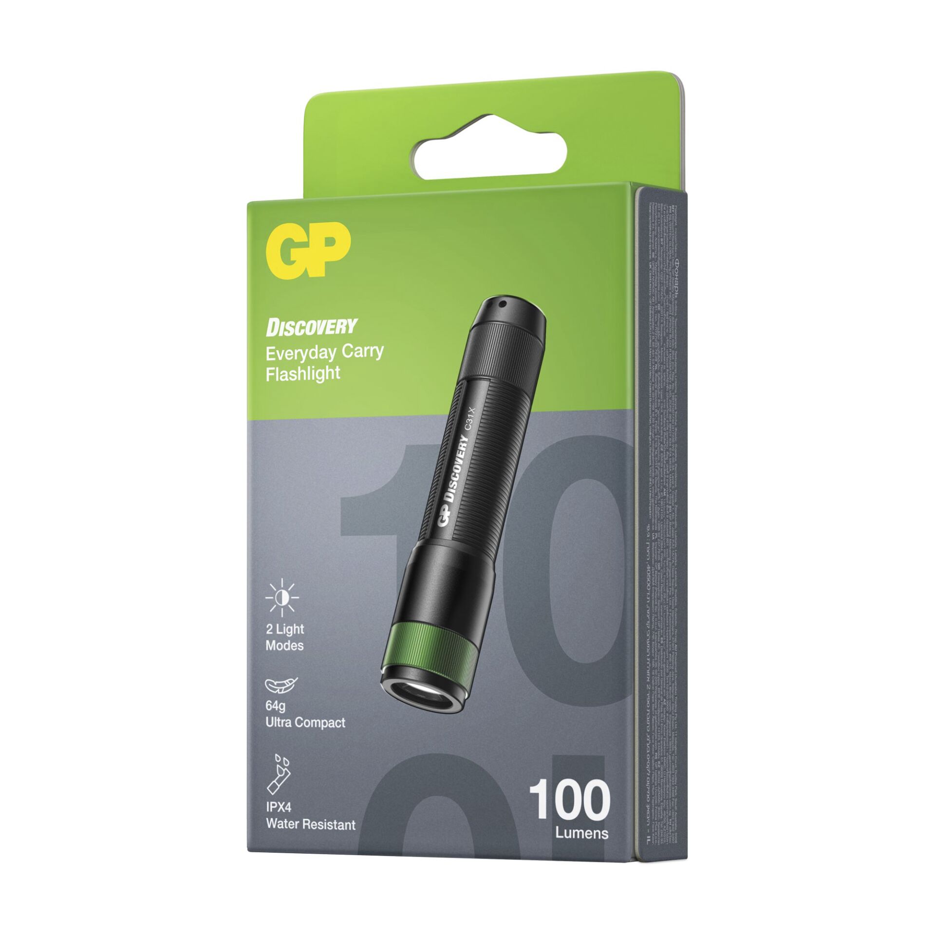 GP torcia elett. C31X  100 Lumen 1 x AA          260GPACT0C3