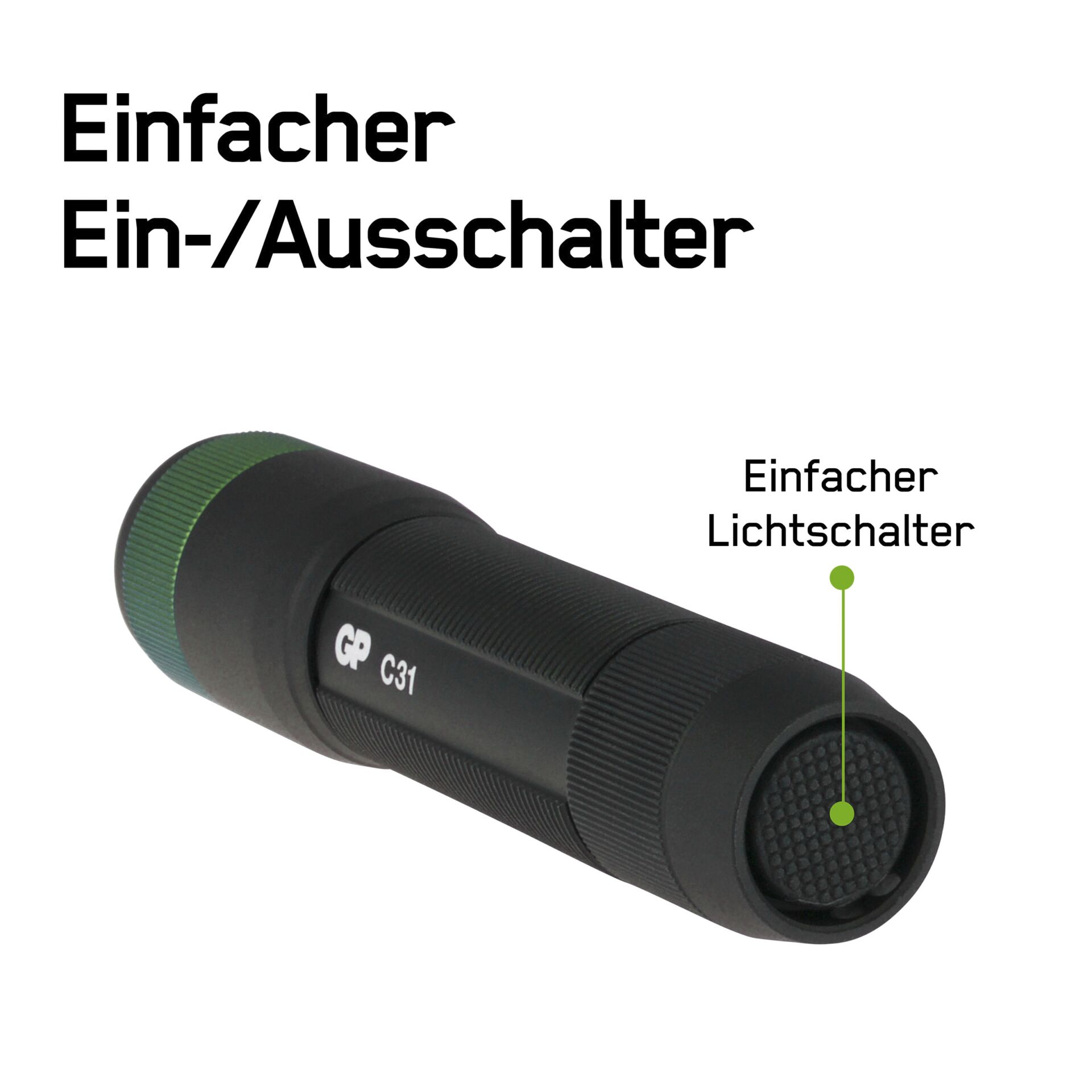 GP torcia elett. C31X  100 Lumen 1 x AA          260GPACT0C3