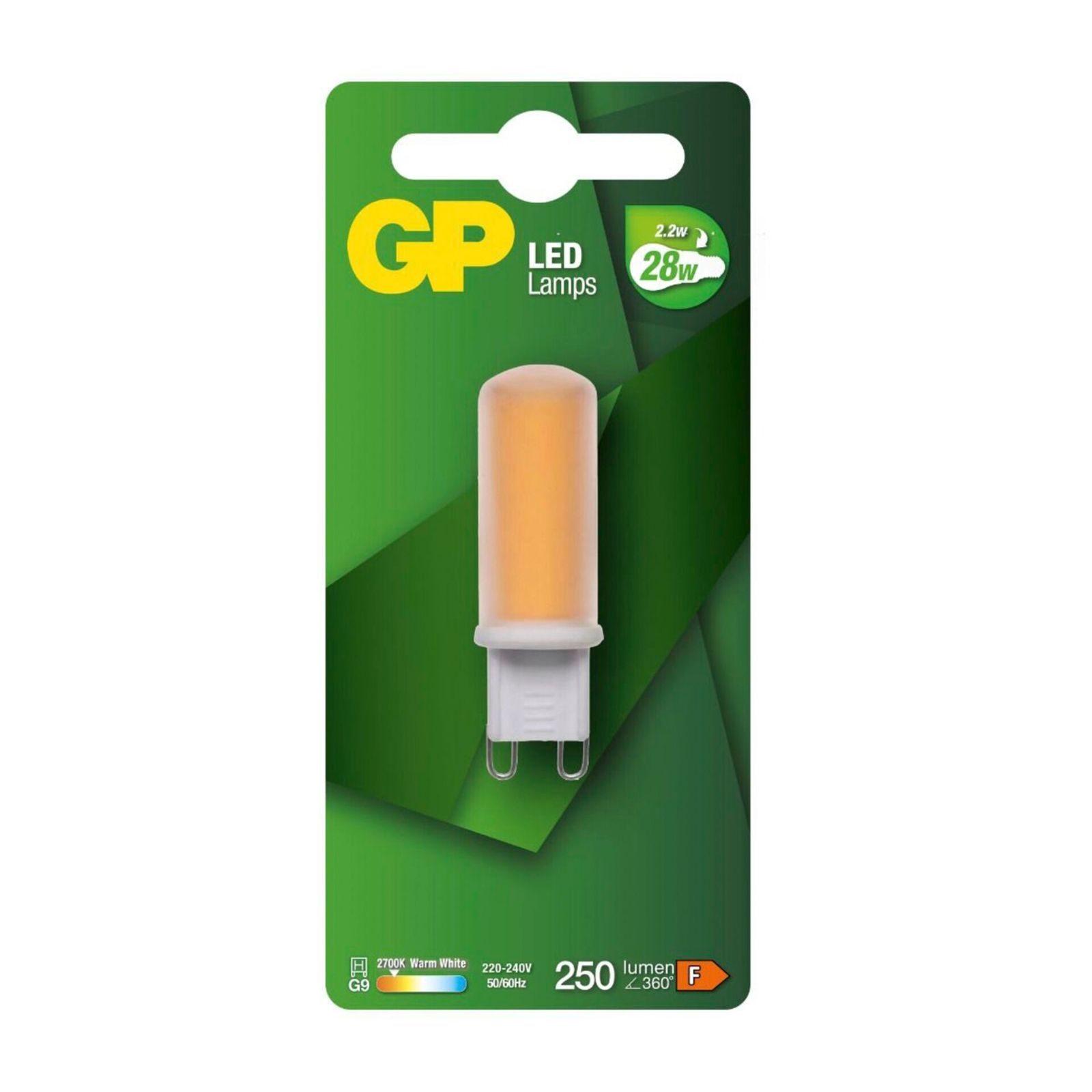 GP Lighting alogena Capsule G9 2,8W (28W) 280 Lumen   GP 214