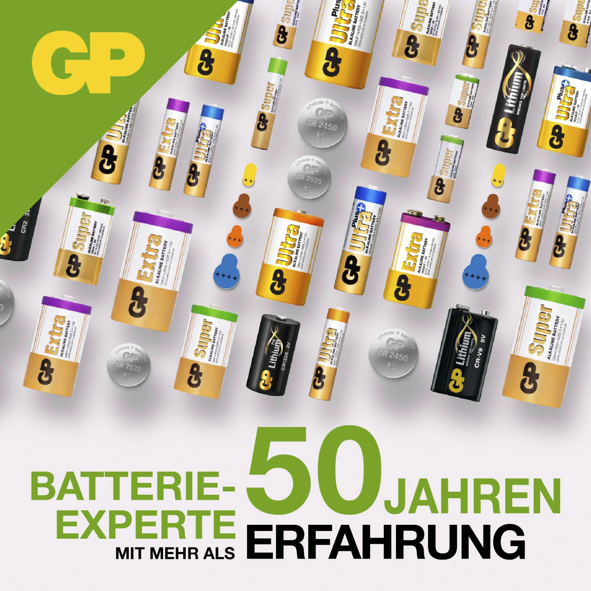 1x8 GP Super Lady LR 1 batterie 030910AS8
