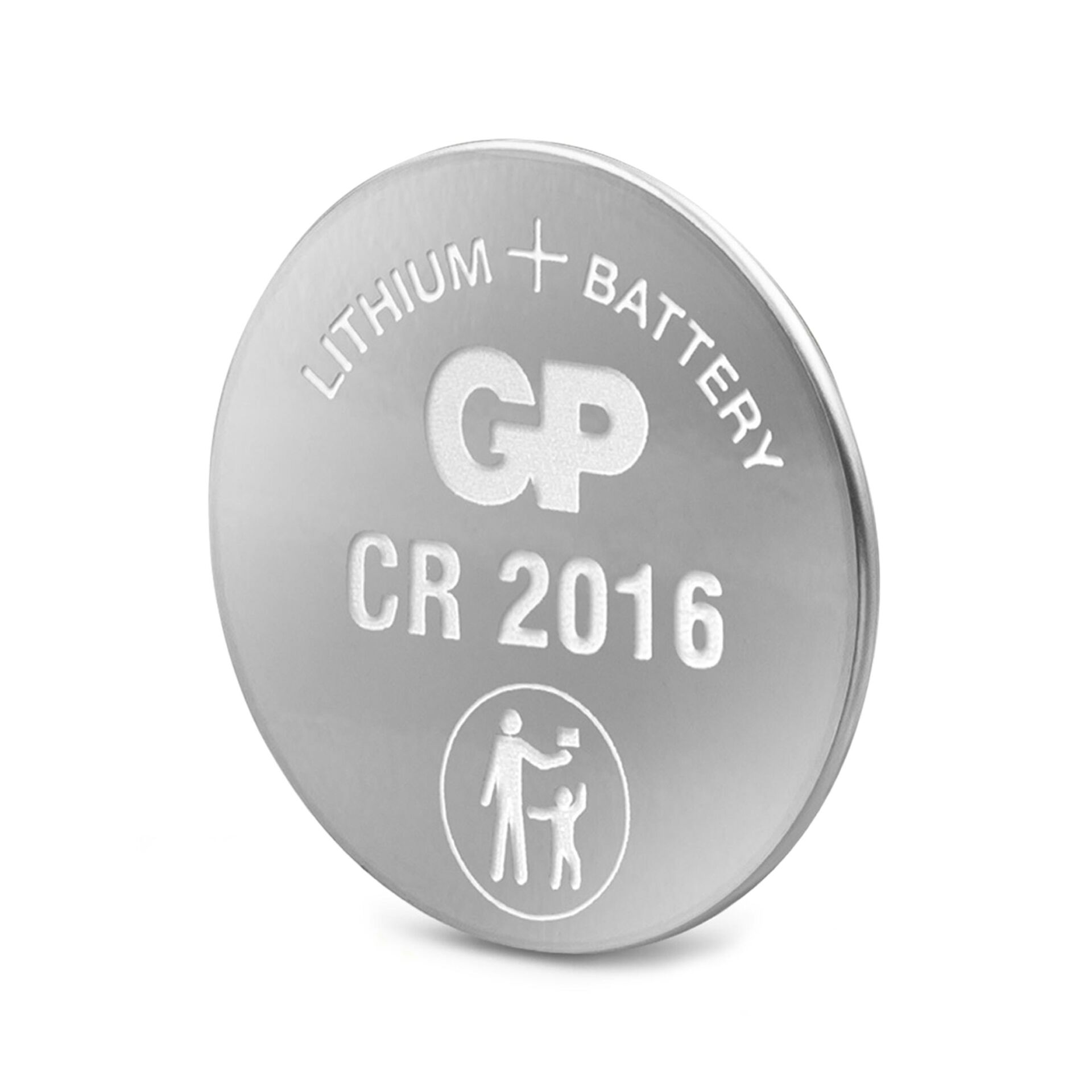 1x5 GP CR 2016 Lithium 3 Volt batt. a bottone        0602016