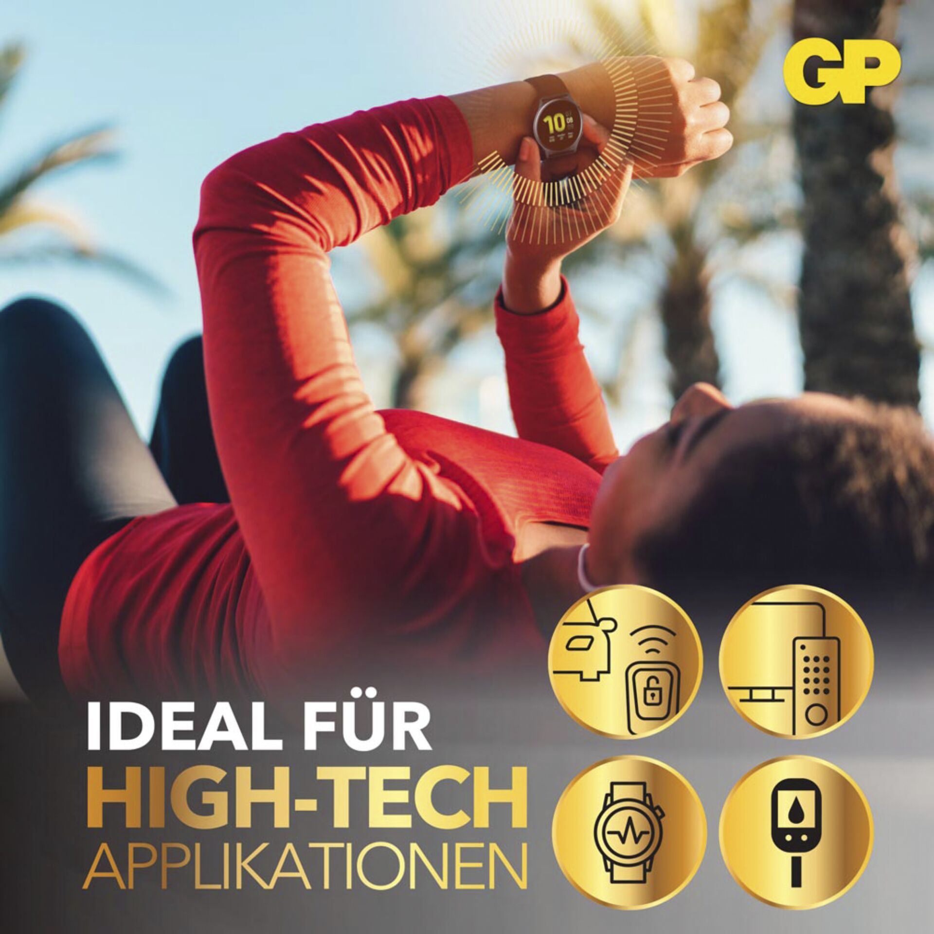 1x20 GP CR 2032 Lithium 3V 20 pz. batt. bottone 0602032C20