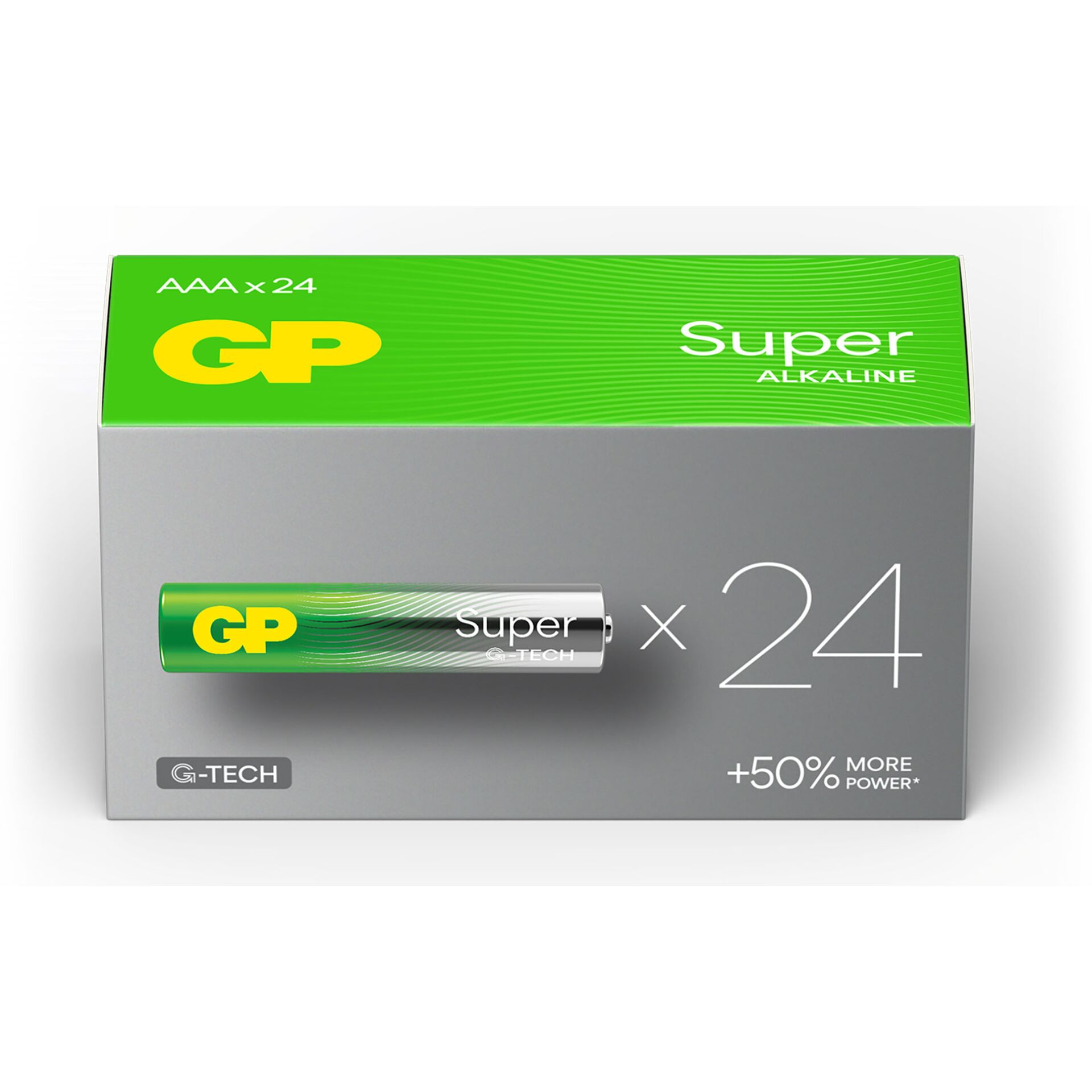 1x24 GP Super Alkaline AAA 1,5V Batterie Packs Rel.03024AETA
