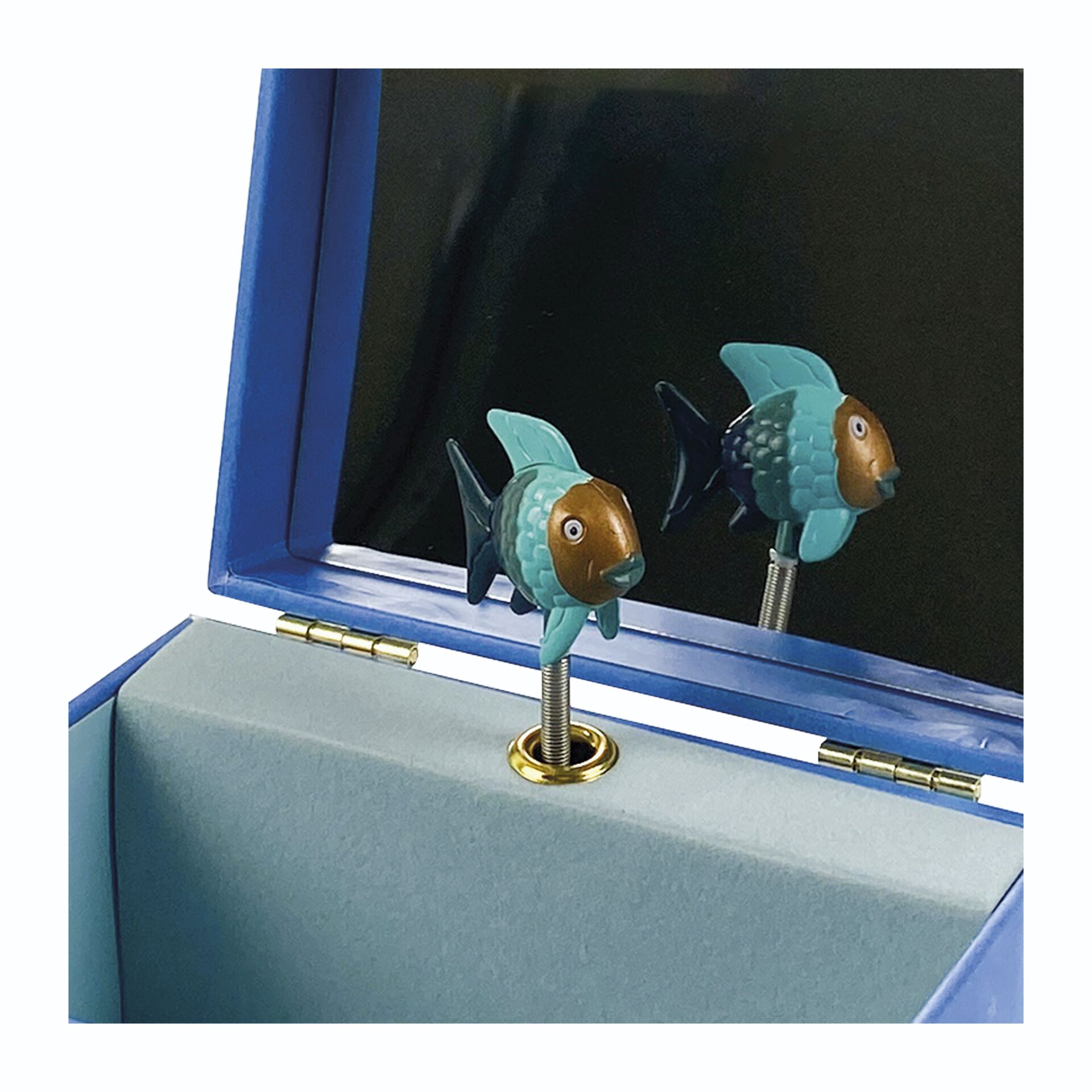 Trousselier portagioie c. musica arcobaleno, pesce, luce not